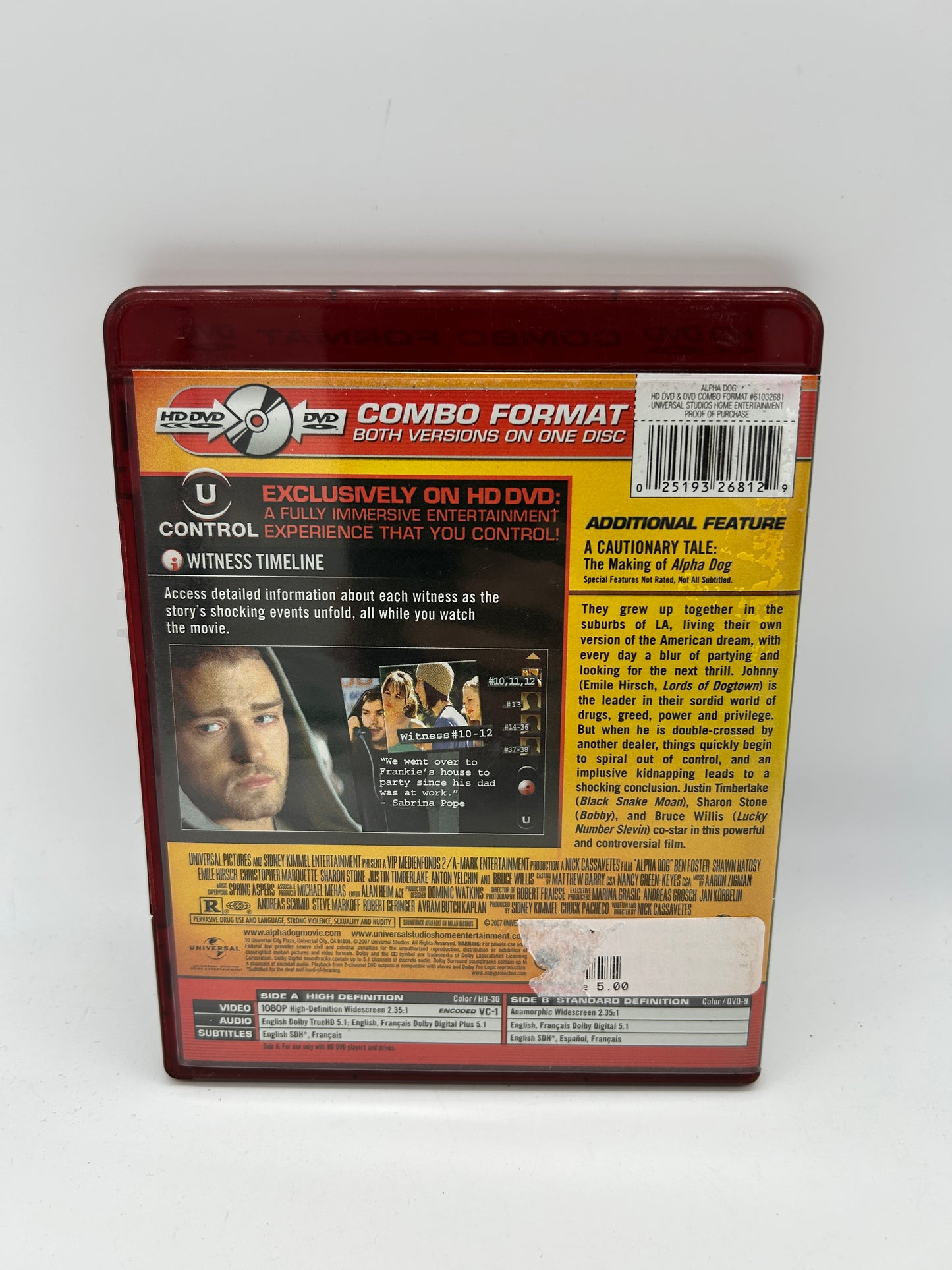 HD DVD Movie | ALPHA DOG