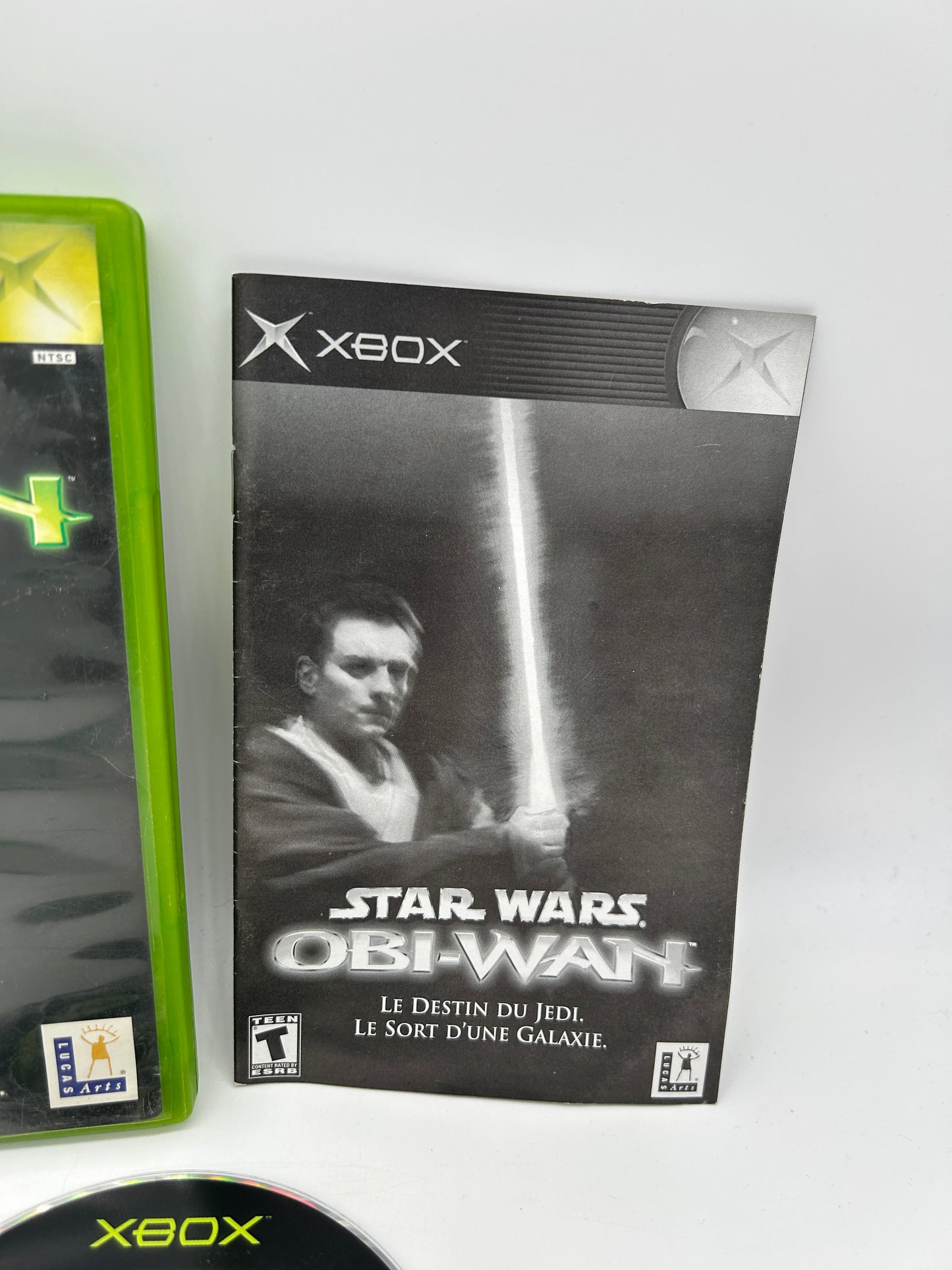 MiCROSOFT XBOX ORiGiNAL | STAR WARS OBi-WAN