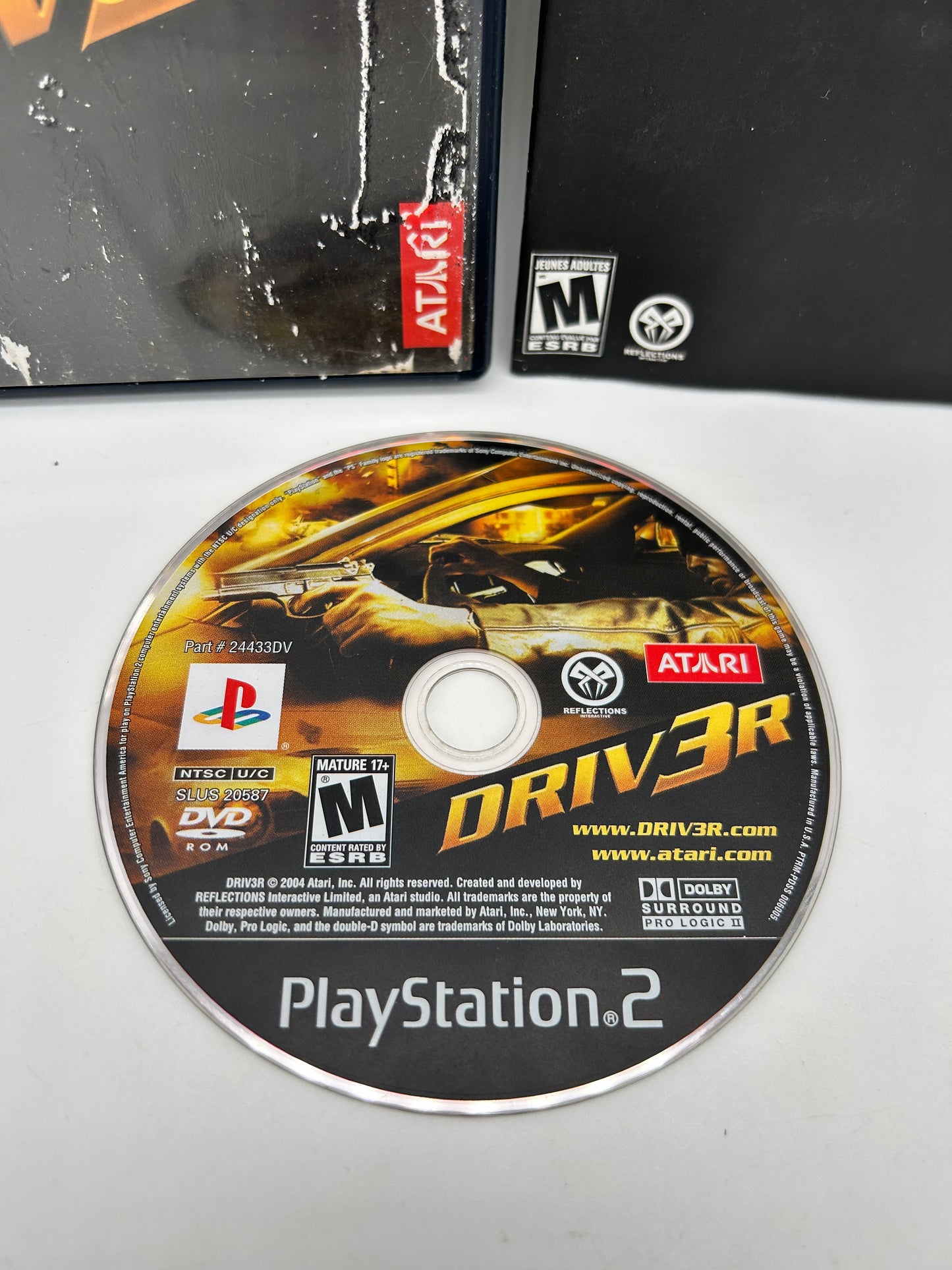 SONY PLAYSTATiON 2 [PS2] | DRiV3R DRiVER 3