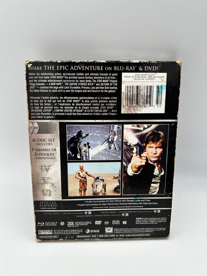 Movie BLU-RAY + DVD | STAR WARS TRILOGY EPiSODES IV V VI [TRiLOGY]