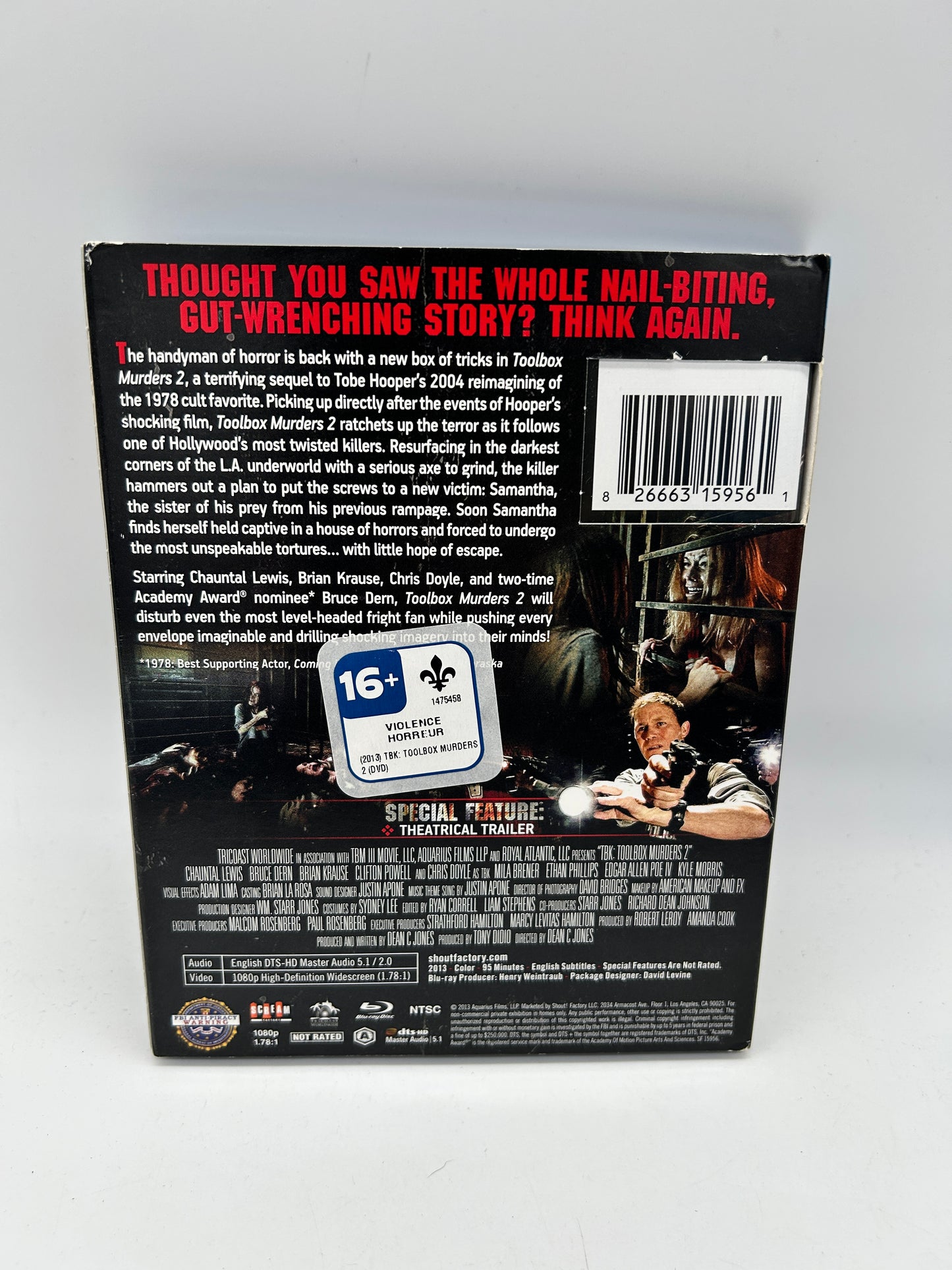 FiLM BLU-RAY | TOOLBOX MURDERS 2