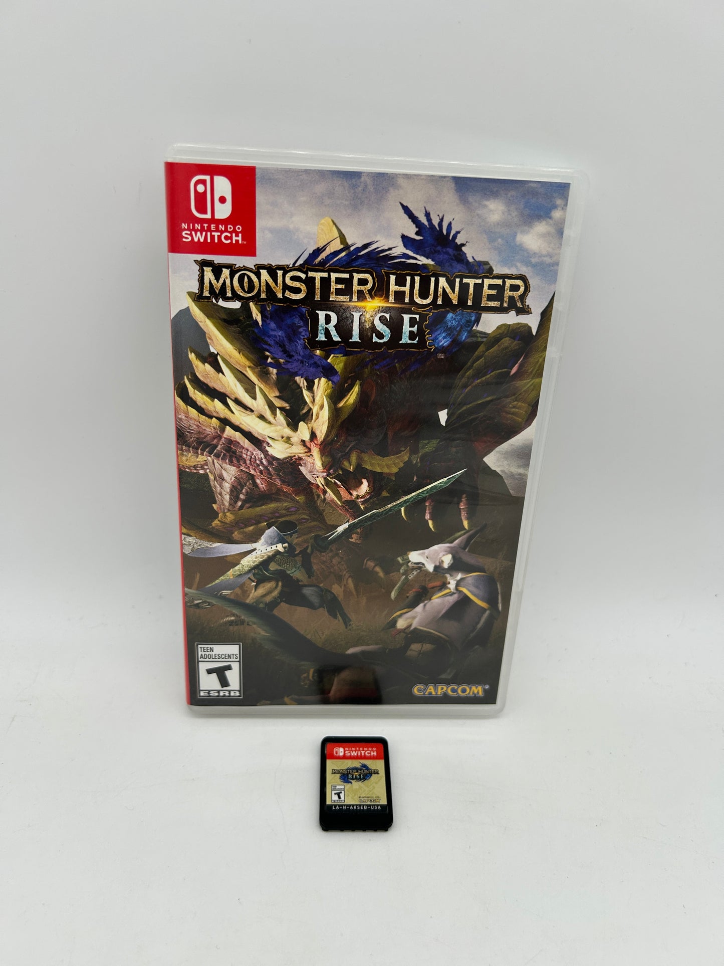 PiXEL-RETRO.COM : NINTENDO SWITCH NEW SEALED IN BOX COMPLETE MANUAL GAME NTSC MONSTER HUNTER RISE