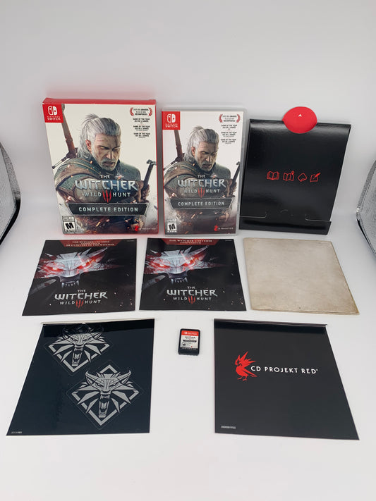 PiXEL-RETRO.COM : NINTENDO SWITCH NEW SEALED IN BOX COMPLETE MANUAL GAME NTSC THE WITCHER III WILD HUNT COMPLETE EDITION