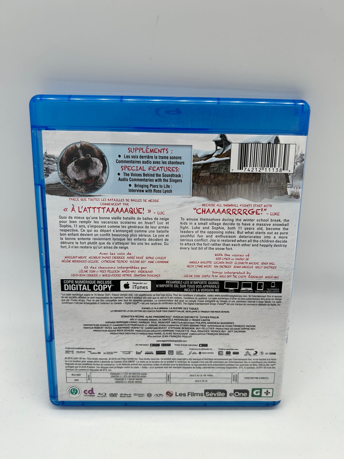 FiLM BLU-RAY | LA GUERRE DES TUQUES ANiMEE [SHOWTiME]