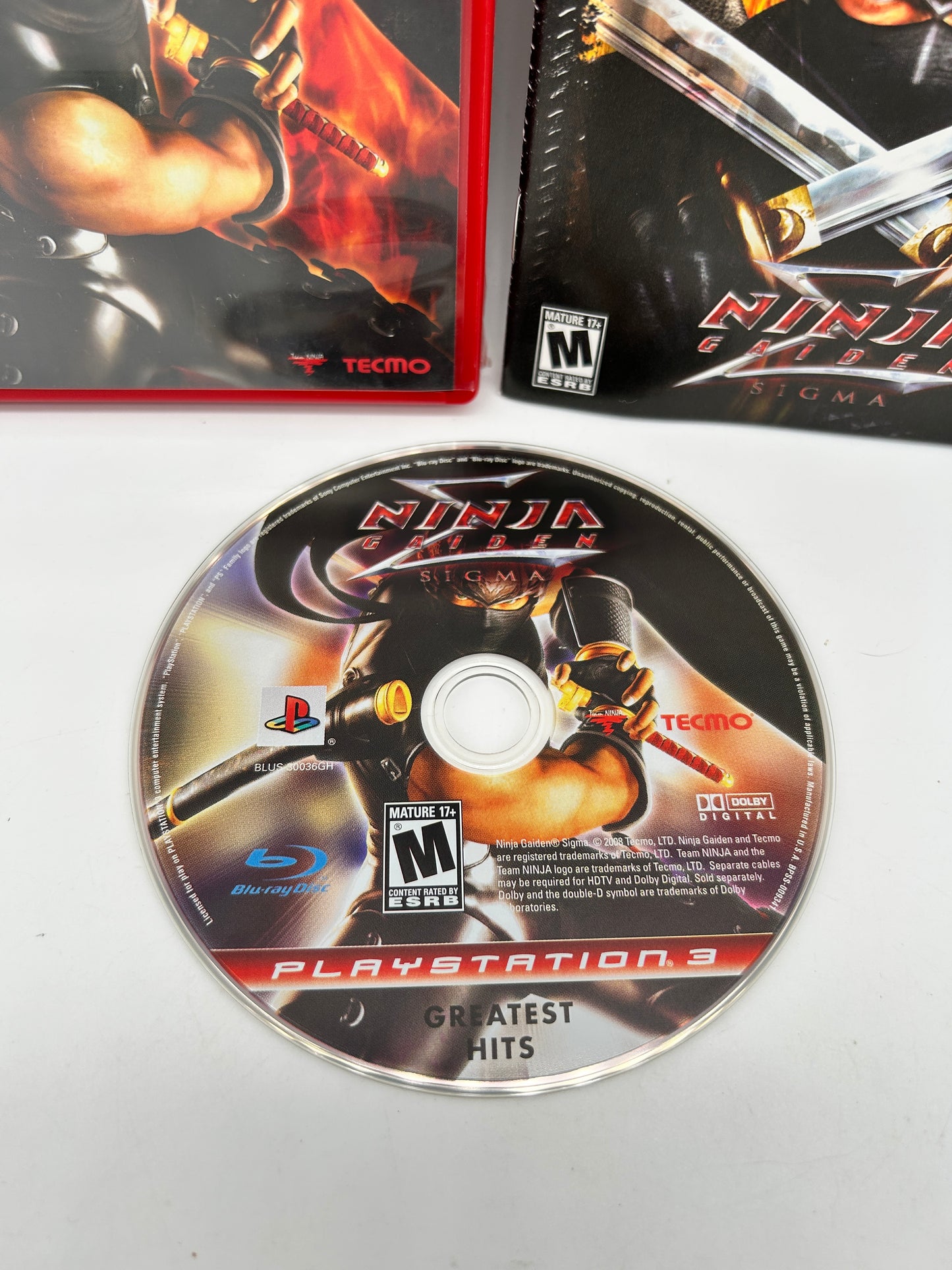 SONY PLAYSTATiON 3 [PS3] | NiNJA GAiDEN SiGMA | GREATEST HiTS