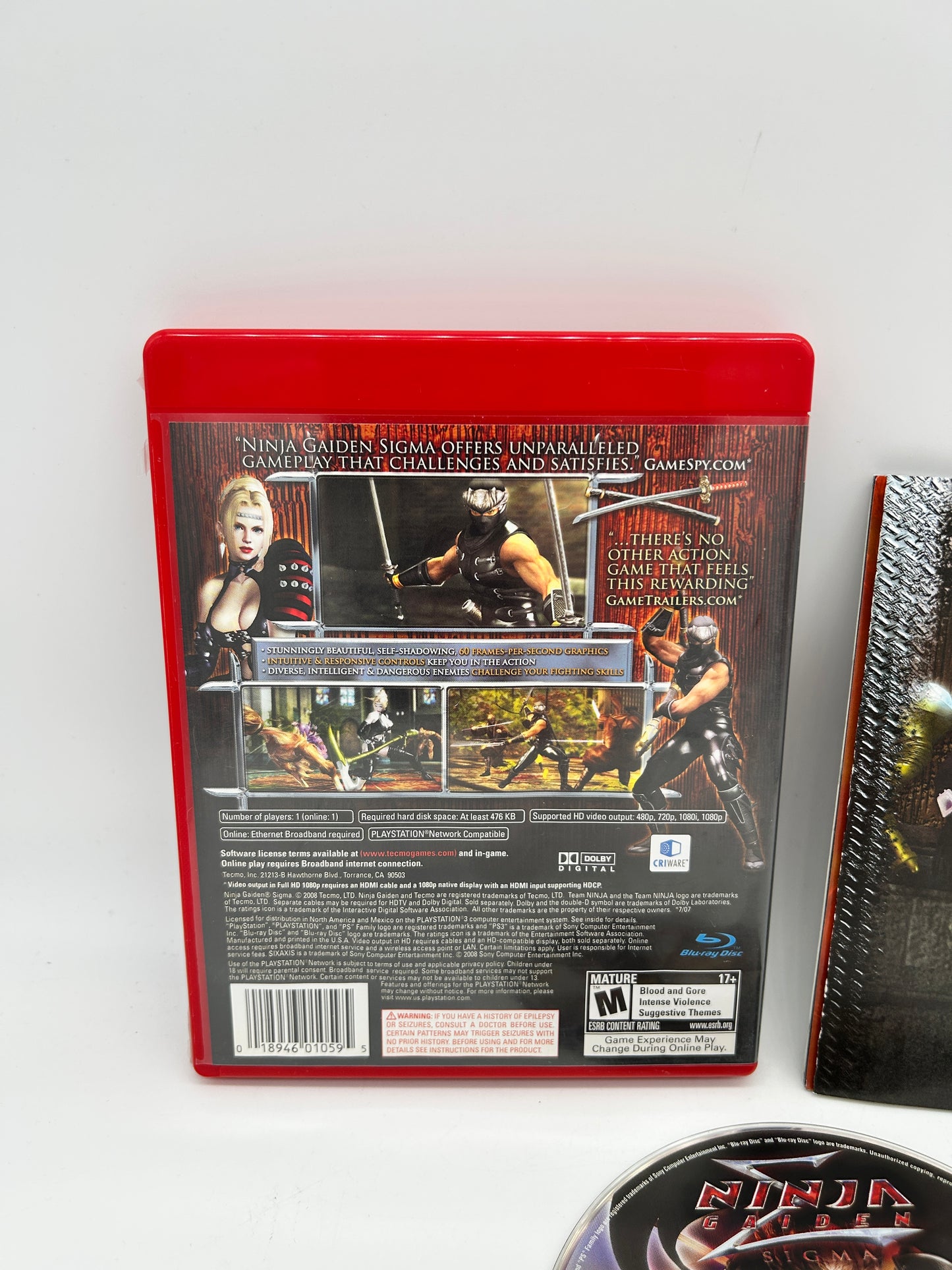 SONY PLAYSTATiON 3 [PS3] | NiNJA GAiDEN SiGMA | GREATEST HiTS