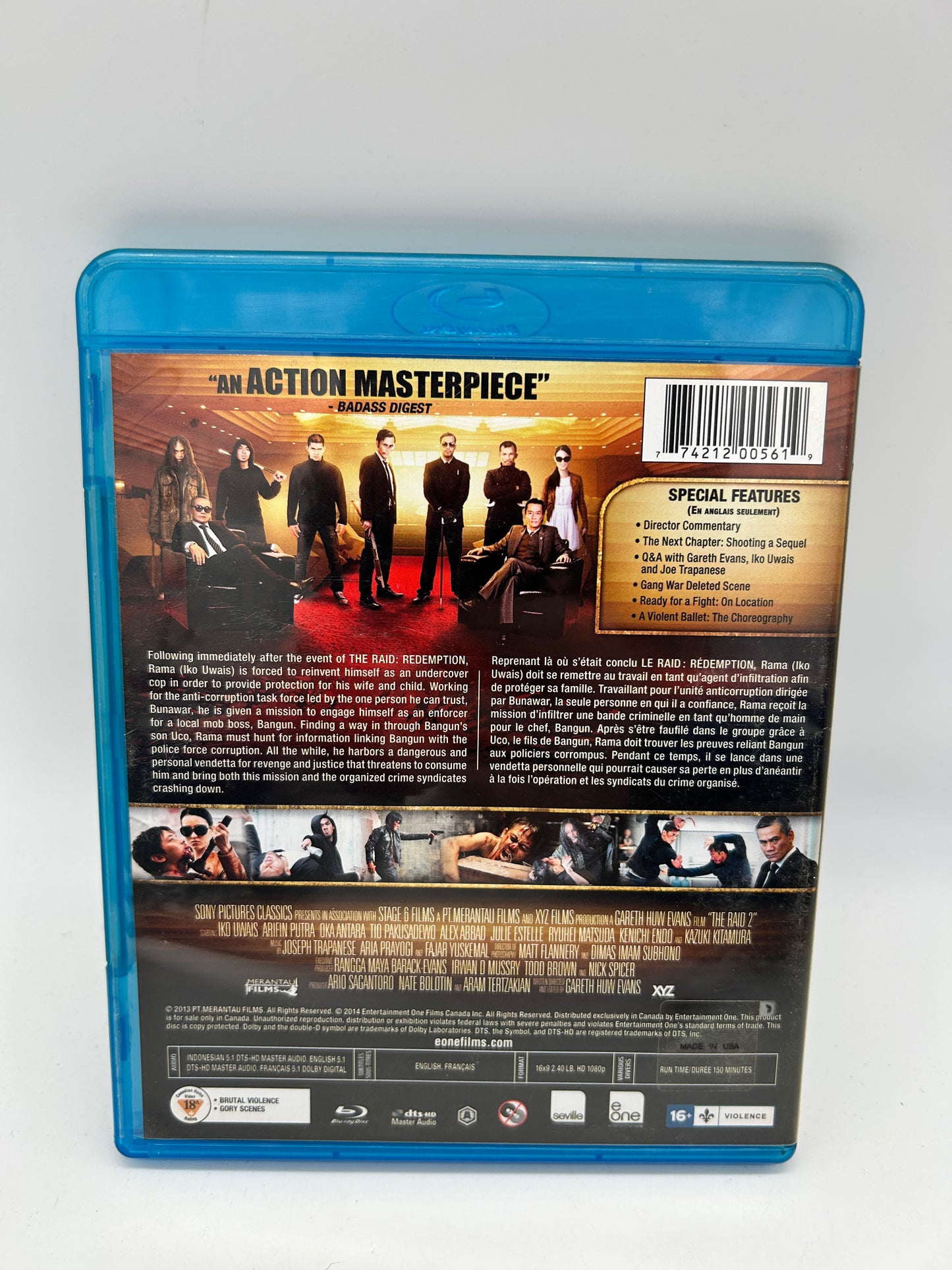 FiLM BLU-RAY | THE RAiD 2