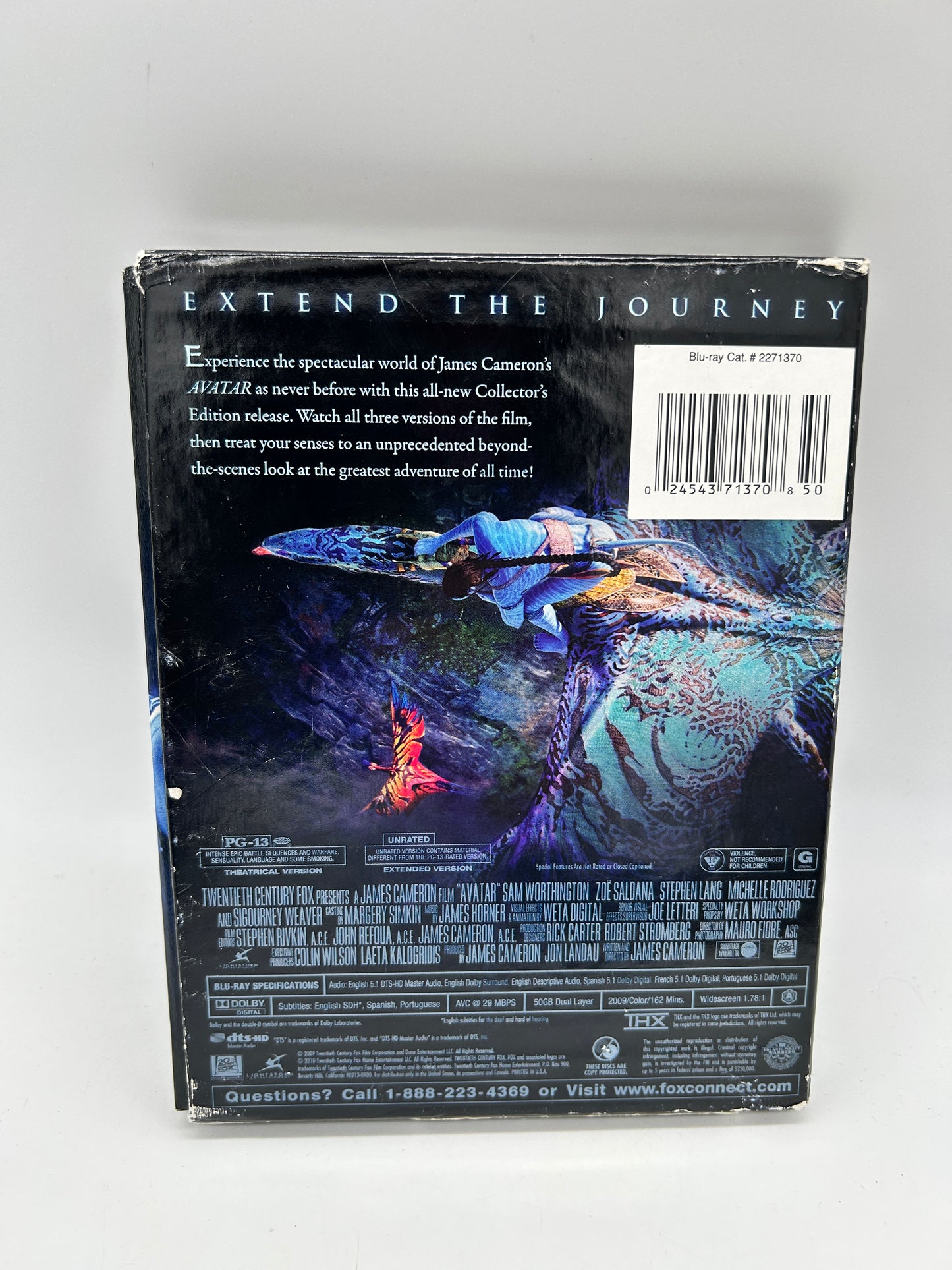 BLU-RAY FILM | AVATAR | EXTENDED EDiTiON