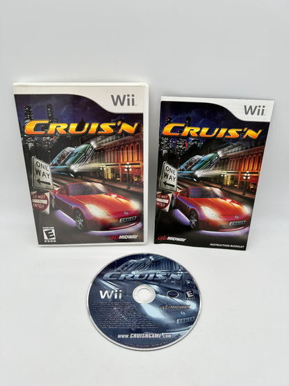 PiXEL-RETRO.COM : NINTENDO WII COMPLET CIB BOX MANUAL GAME NTSC CRUIS'N