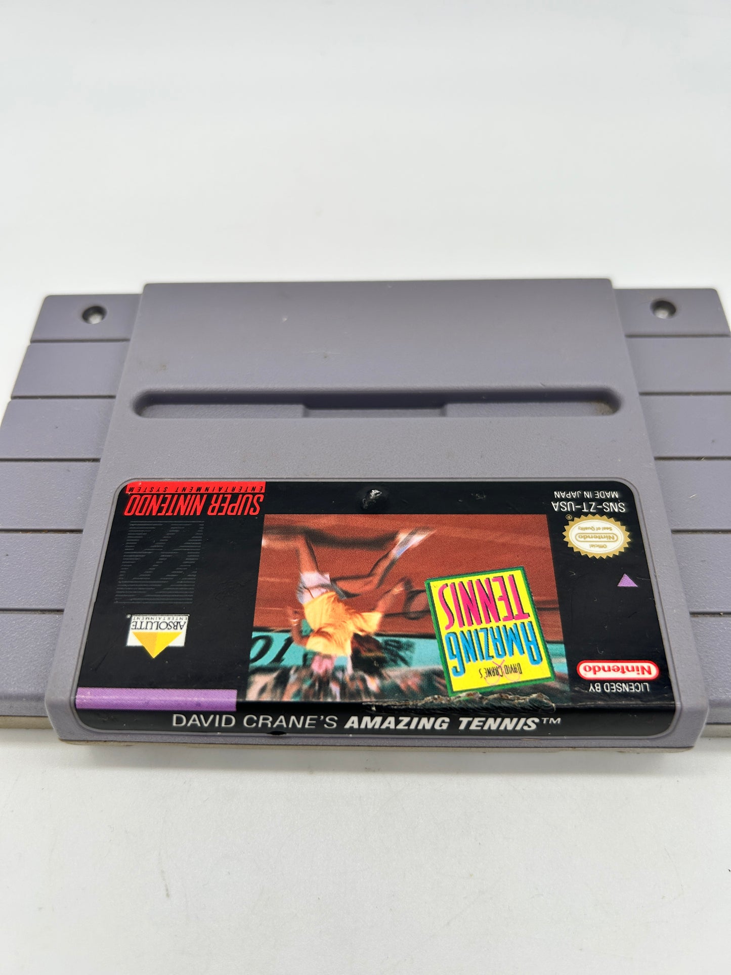 SUPER NiNTENDO [SNES] | DAViD CRANES AMAZiNG TENNIS