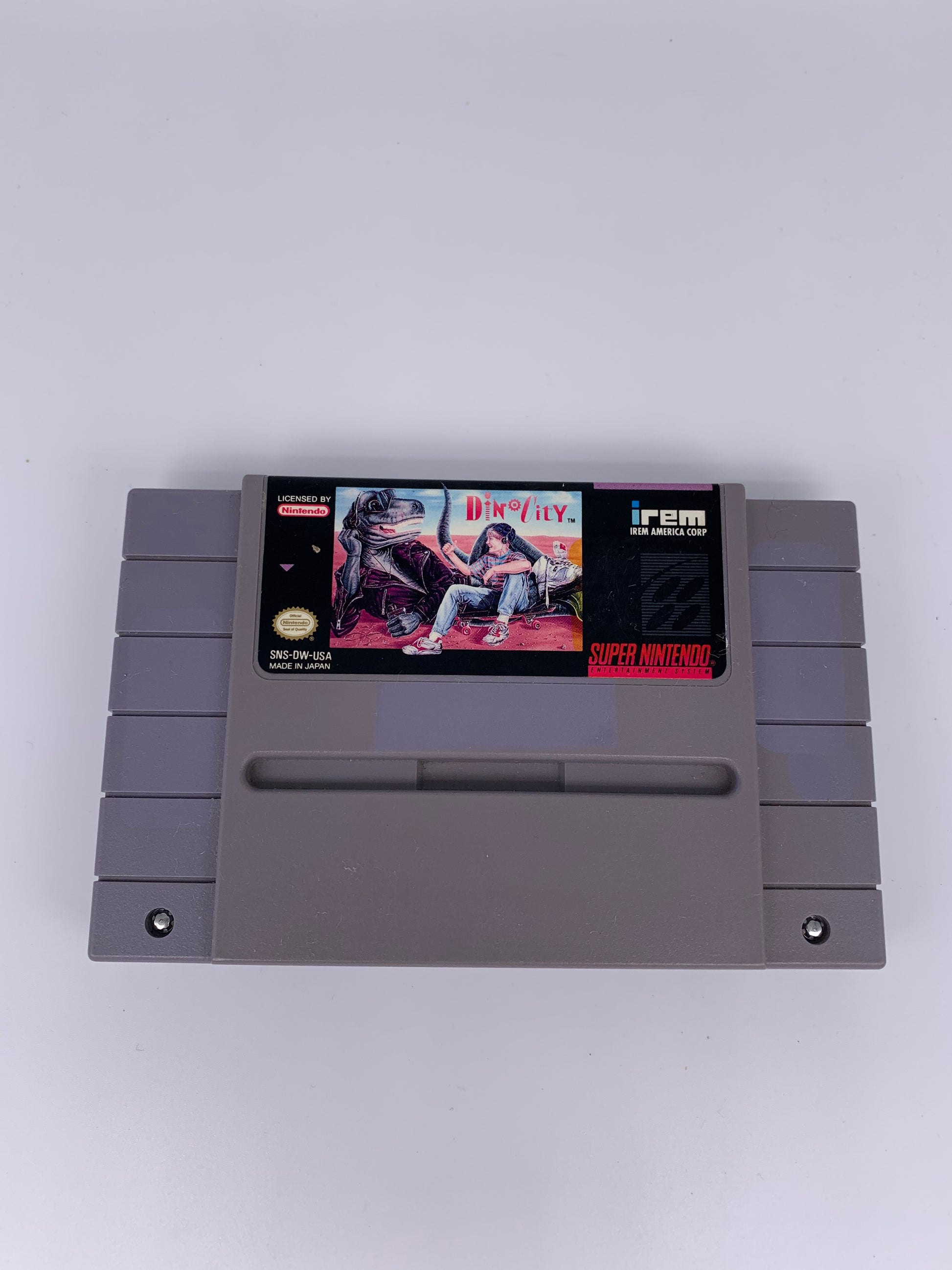 PiXEL-RETRO.COM : SUPER NINTENDO (SNES) GAME NTSC DINO CITY