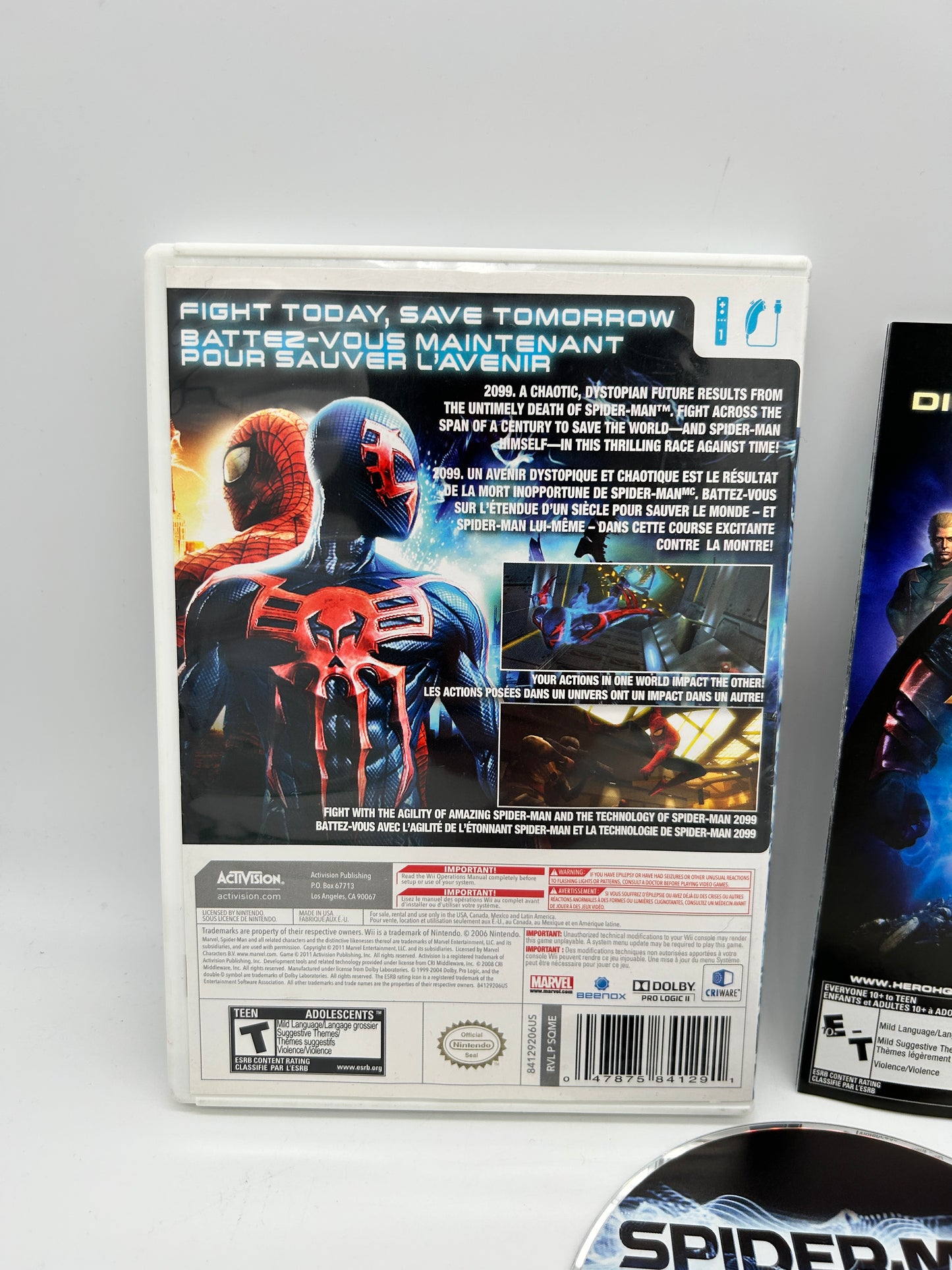 NiNTENDO Wii | SPiDER-MAN EDGE OF TiME