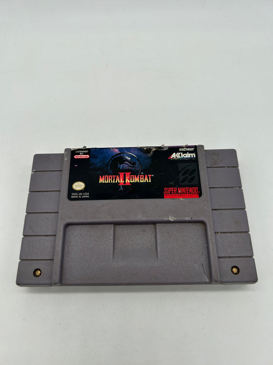PiXEL-RETRO.COM : SUPER NINTENDO NES (SNES) GAME NTSC MORTAL KOMBAT 2 II