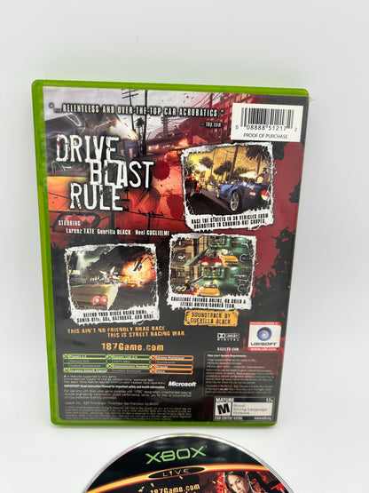 MiCROSOFT XBOX ORiGiNAL | 187 RiDE OR DiE