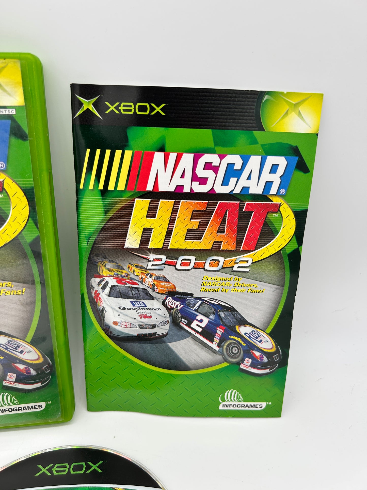 MiCROSOFT XBOX ORiGiNAL | NASCAR HEAT 2002