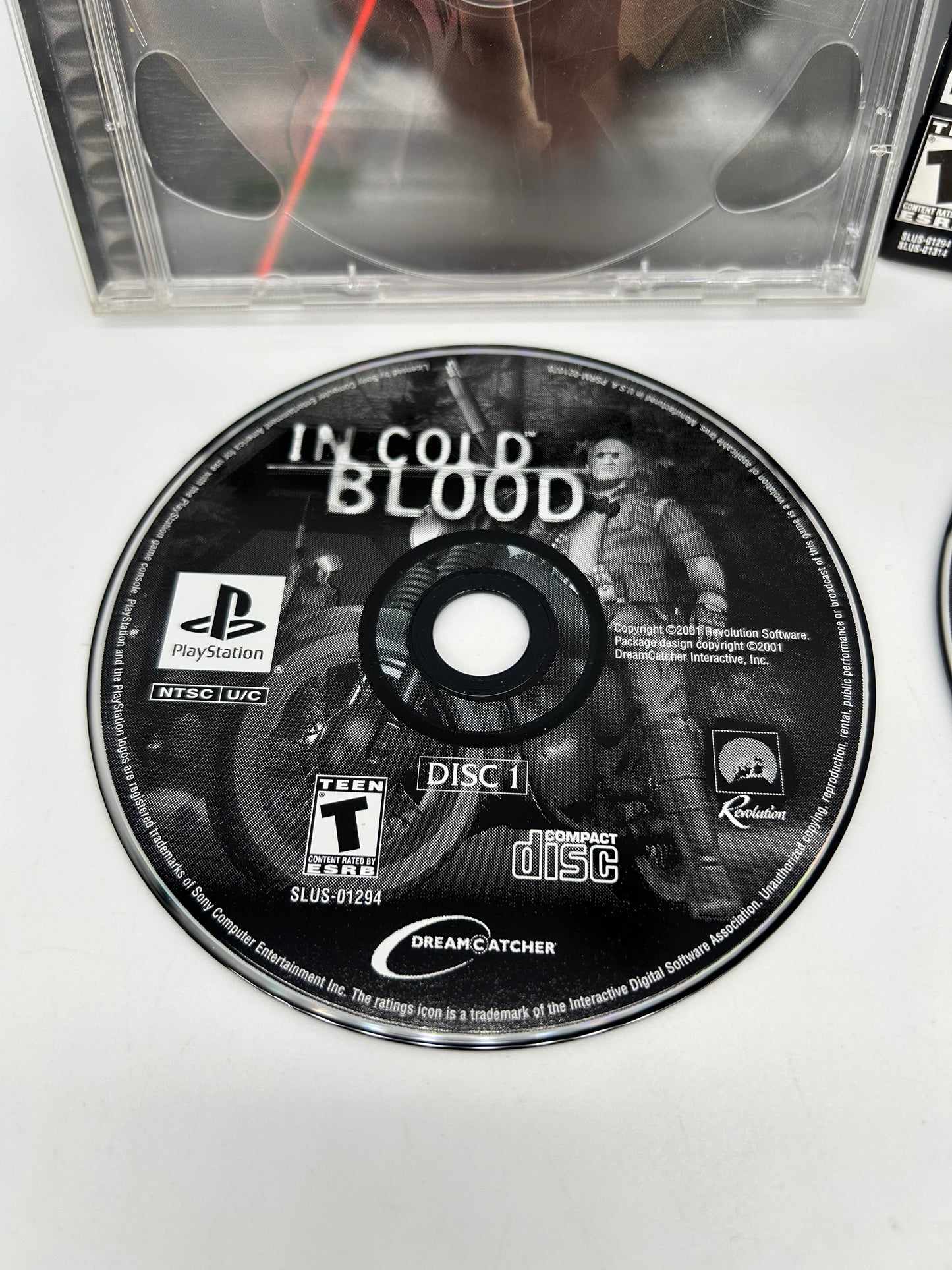 SONY PLAYSTATiON [PS1] | iN COLD BLOOD