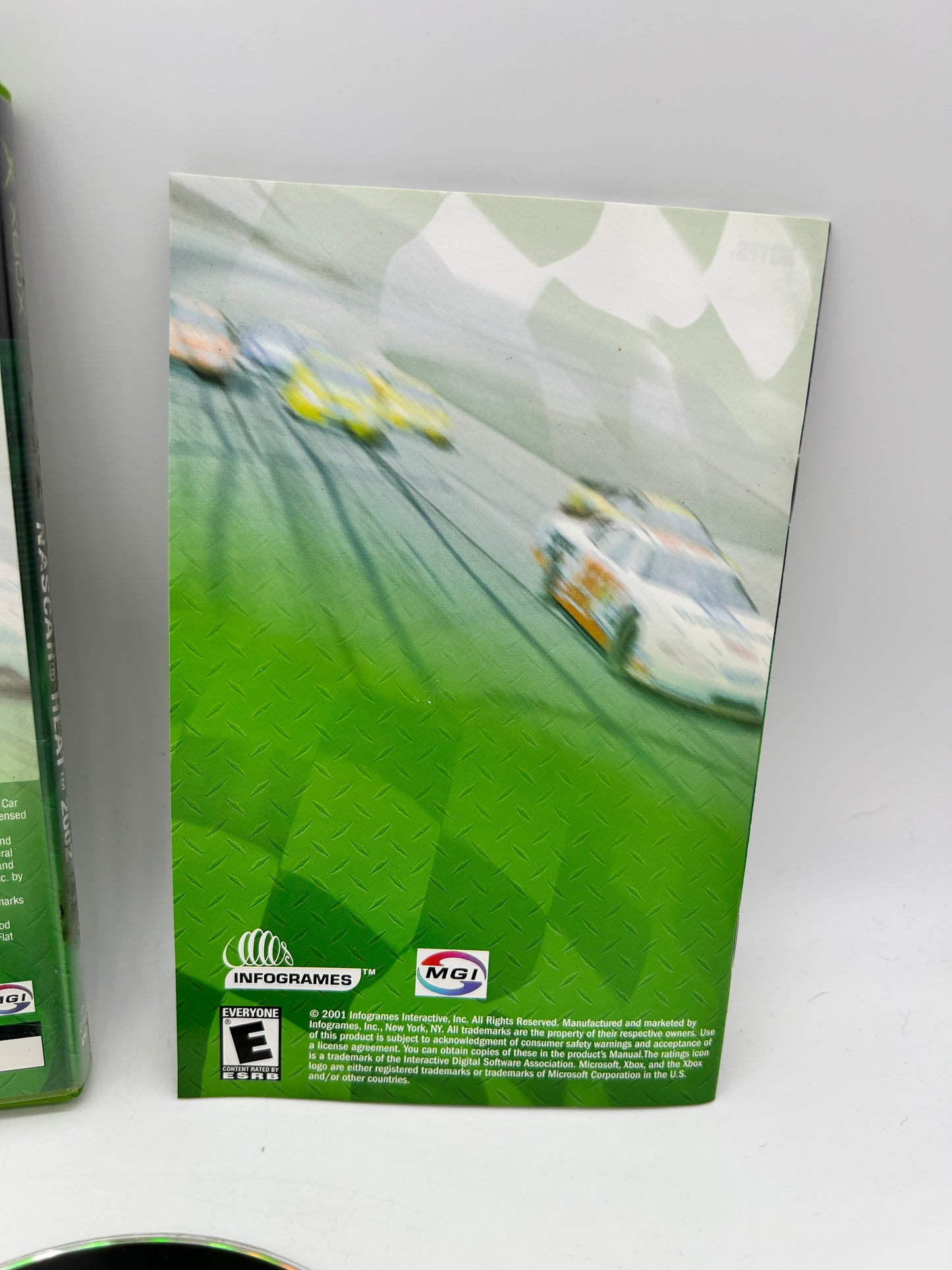 MiCROSOFT XBOX ORiGiNAL | NASCAR HEAT 2002