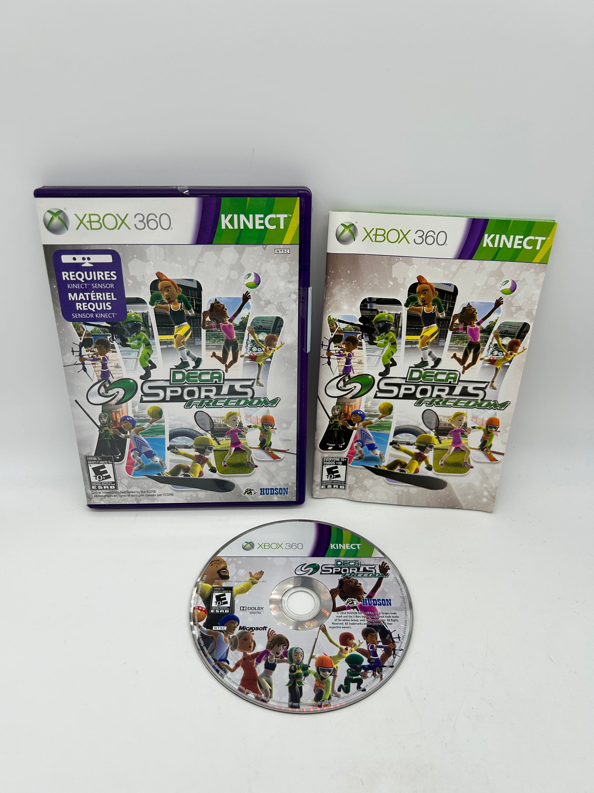 PiXEL-RETRO.COM : MICROSOFT XBOX 360 COMPLETE CIB BOX MANUAL GAME NTSC DECA SPORTS FREEDOM