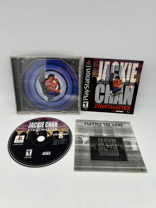 PiXEL-RETRO.COM : SONY PLAYSTATION (PS1) COMPLETE CIB BOX MANUAL GAME NTSC JACKIE CHAN STUNTMASTER