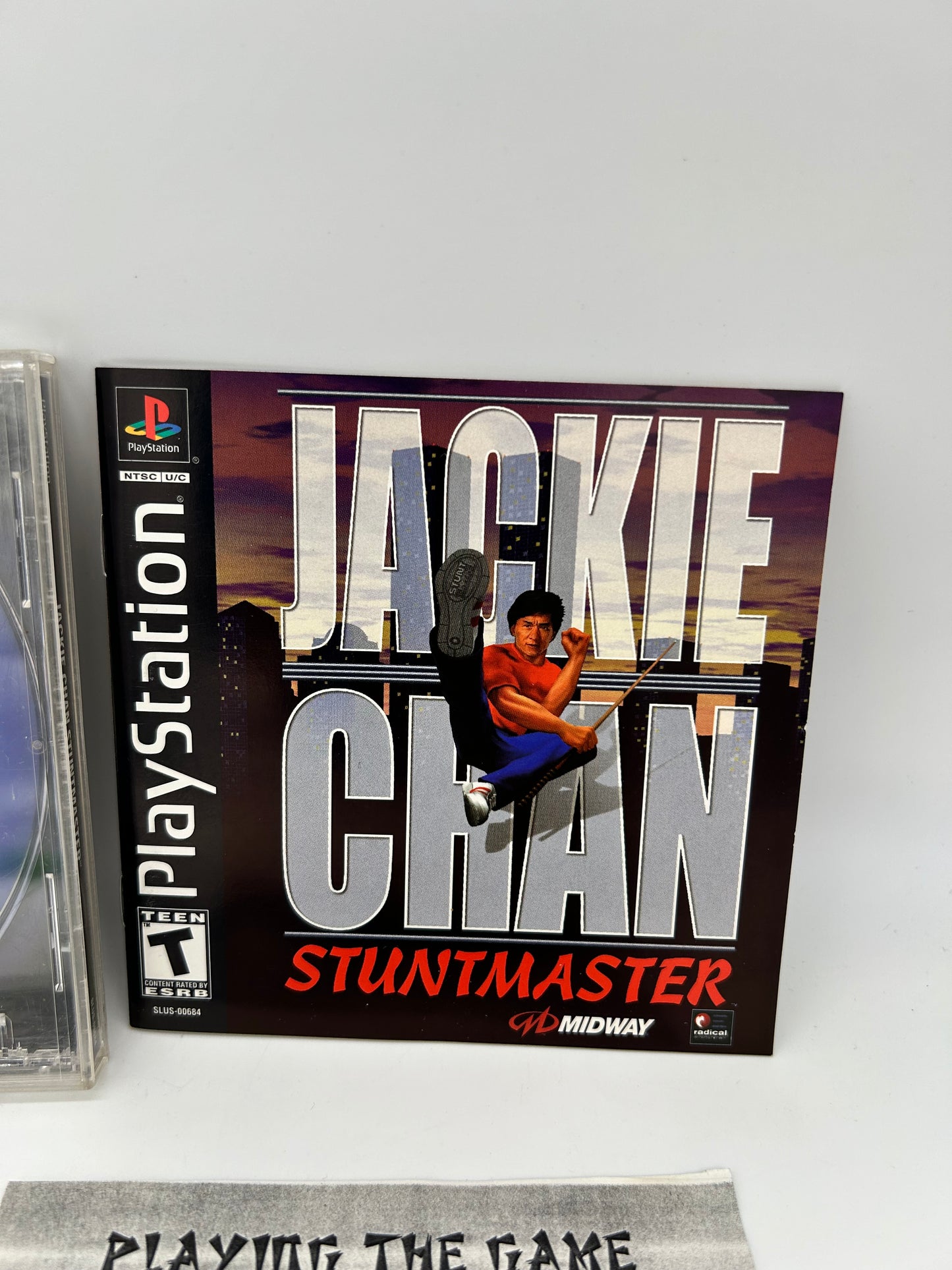 SONY PLAYSTATiON [PS1] | JACKiE CHAN STUNTMASTER