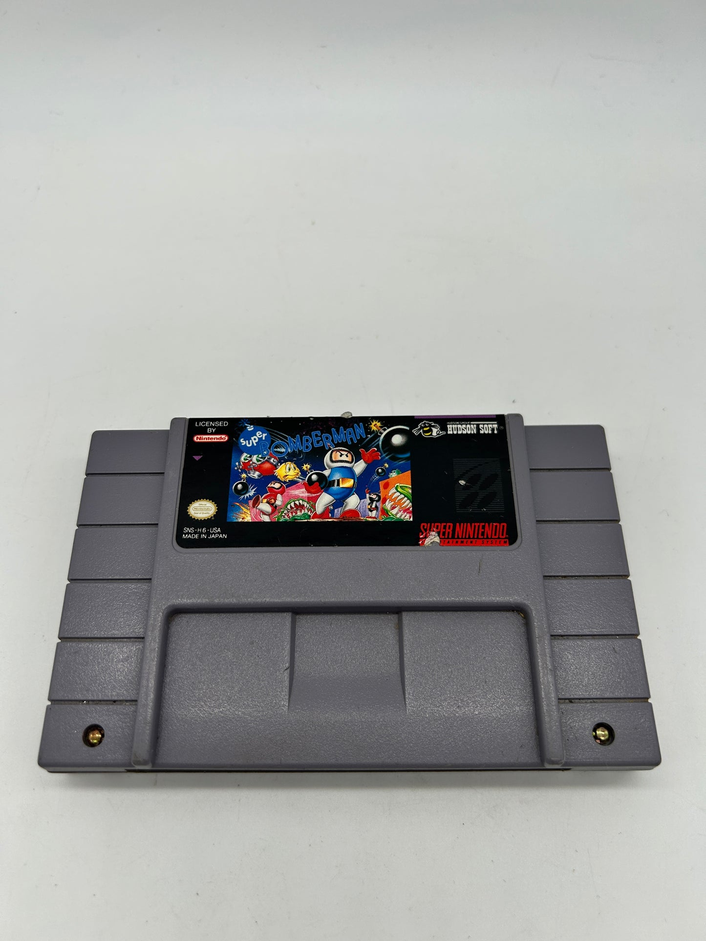 PiXEL-RETRO.COM : SUPER NINTENDO NES (SNES) GAME NTSC SUPER BOMBERMAN