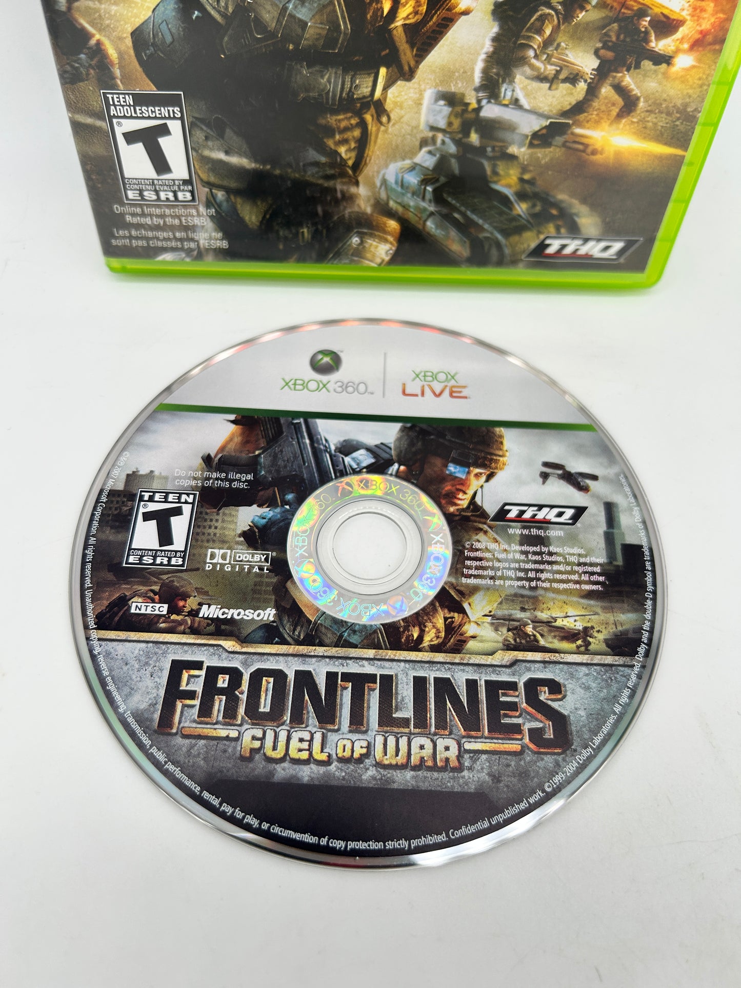 Microsoft XBOX 360 | FRONTLiNES FUEL OF WAR