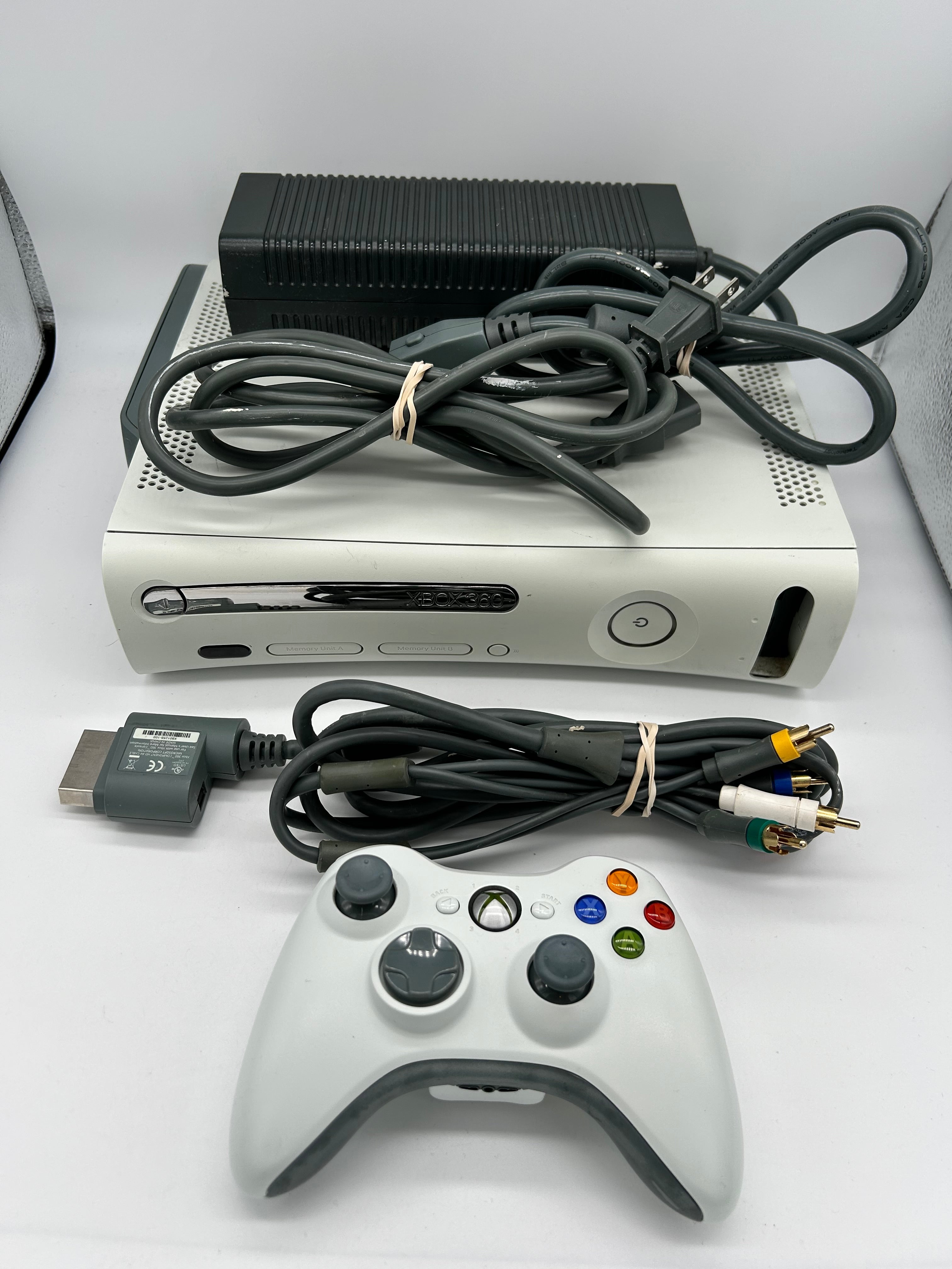 MiCROSOFT XBOX 360 CONSOLE | ORiGiNAL WHITE PRO 20GB – PiXEL-RETRO.COM