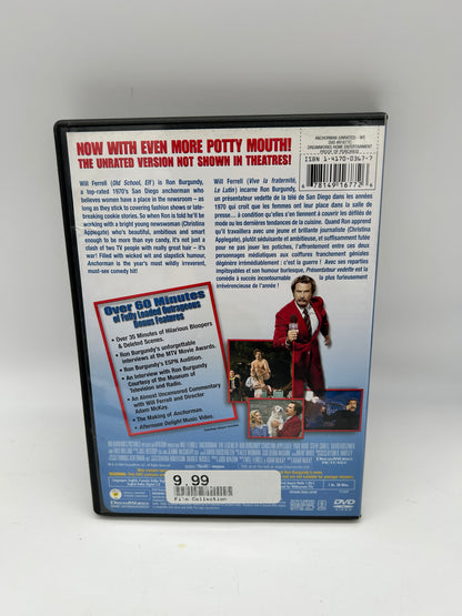 FiLM DVD | PRESENTATEUR VEDETTE LA LEGENDE DE RON BURGUNDY [ANCHORMAN THE LEGEND OF]