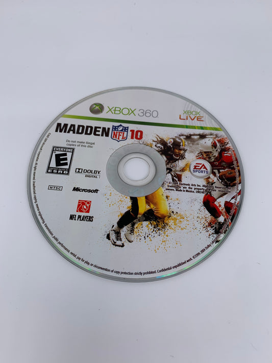 PiXEL-RETRO.COM : MICROSOFT XBOX 360 COMPLETE CIB BOX MANUAL GAME NTSC MADDEN NFL 10