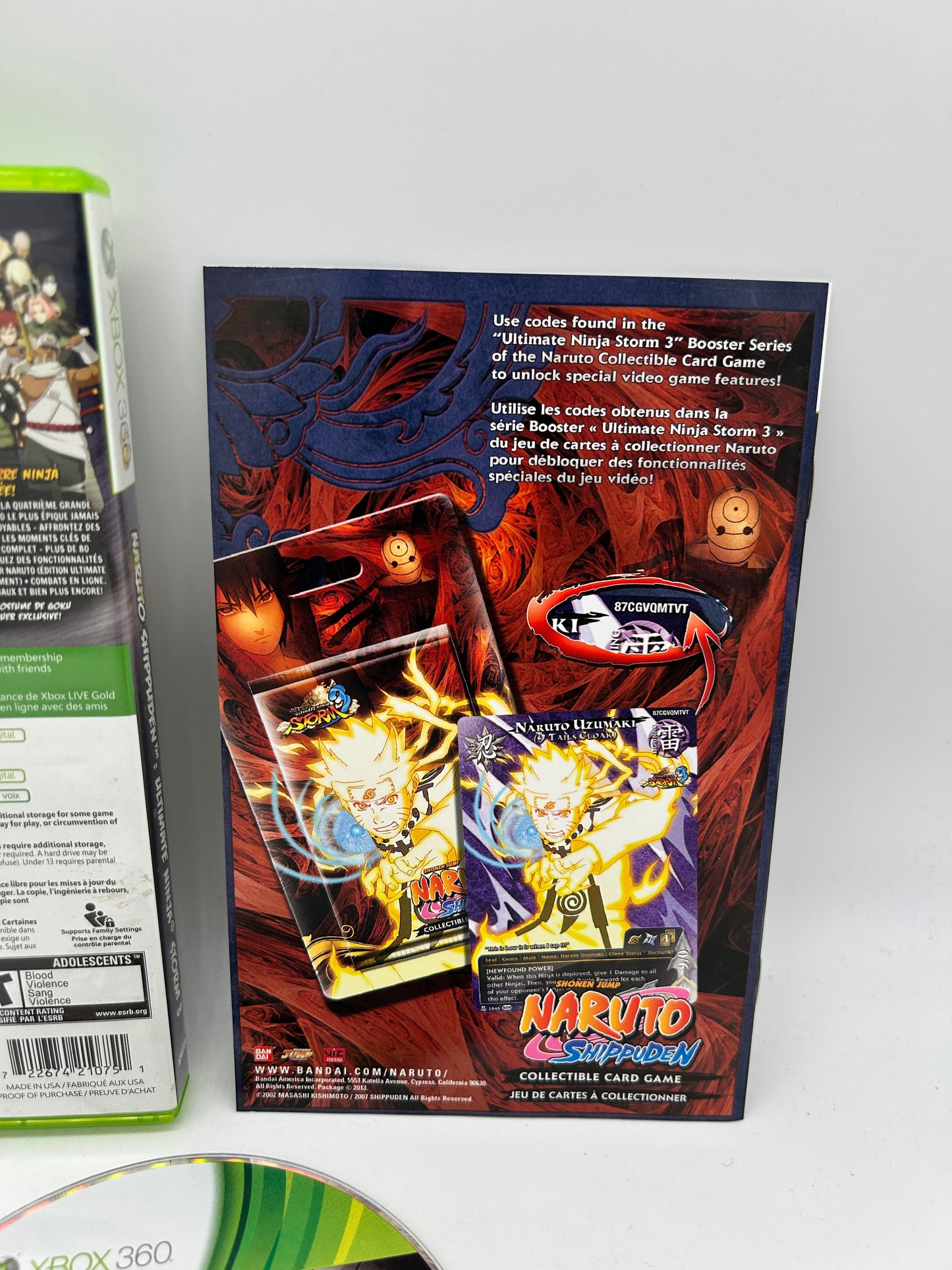 MiCROSOFT XBOX 360 | NARUTO SHiPPUDEN ULTiMATE NiNJA STORM 3