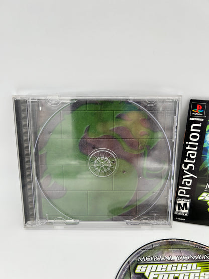 SONY PLAYSTATiON [PS1] | MORTAL KOMBAT SPECiAL FORCES