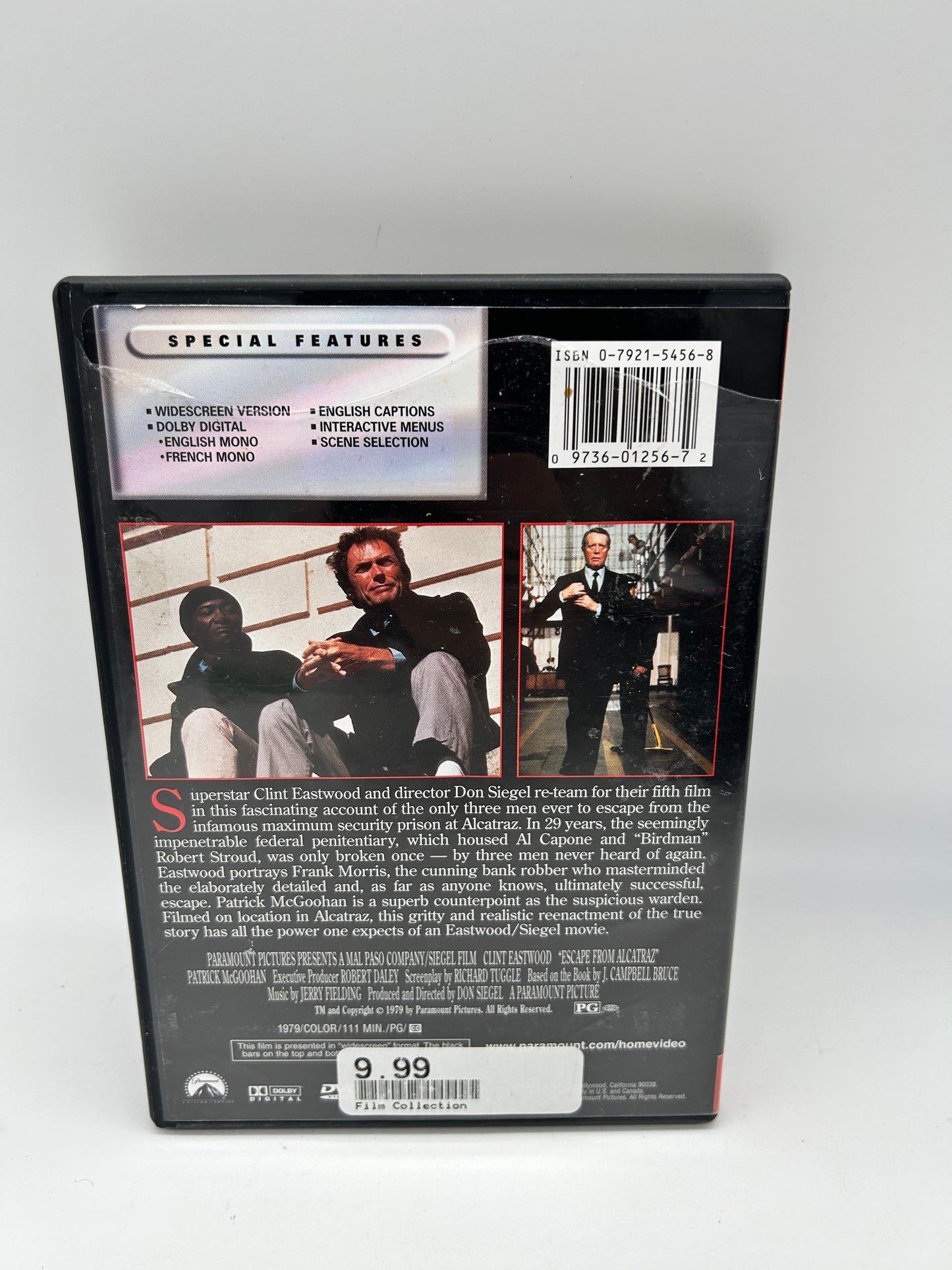 FiLM DVD | ESCAPE FROM ALCATRAZ