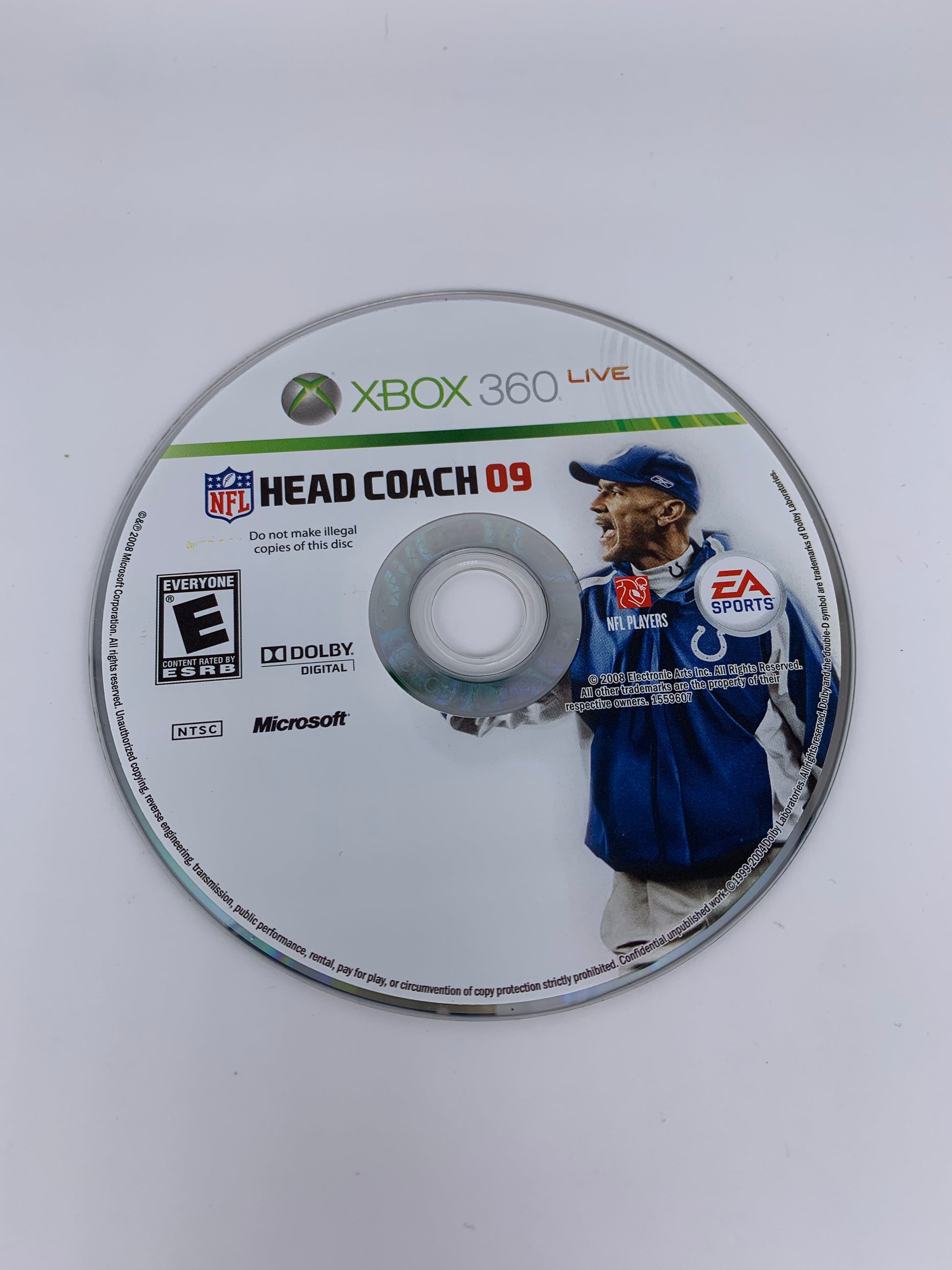 PiXEL-RETRO.COM : MICROSOFT XBOX 360 COMPLETE CIB BOX MANUAL GAME NTSC NFL HEAD COACH 09