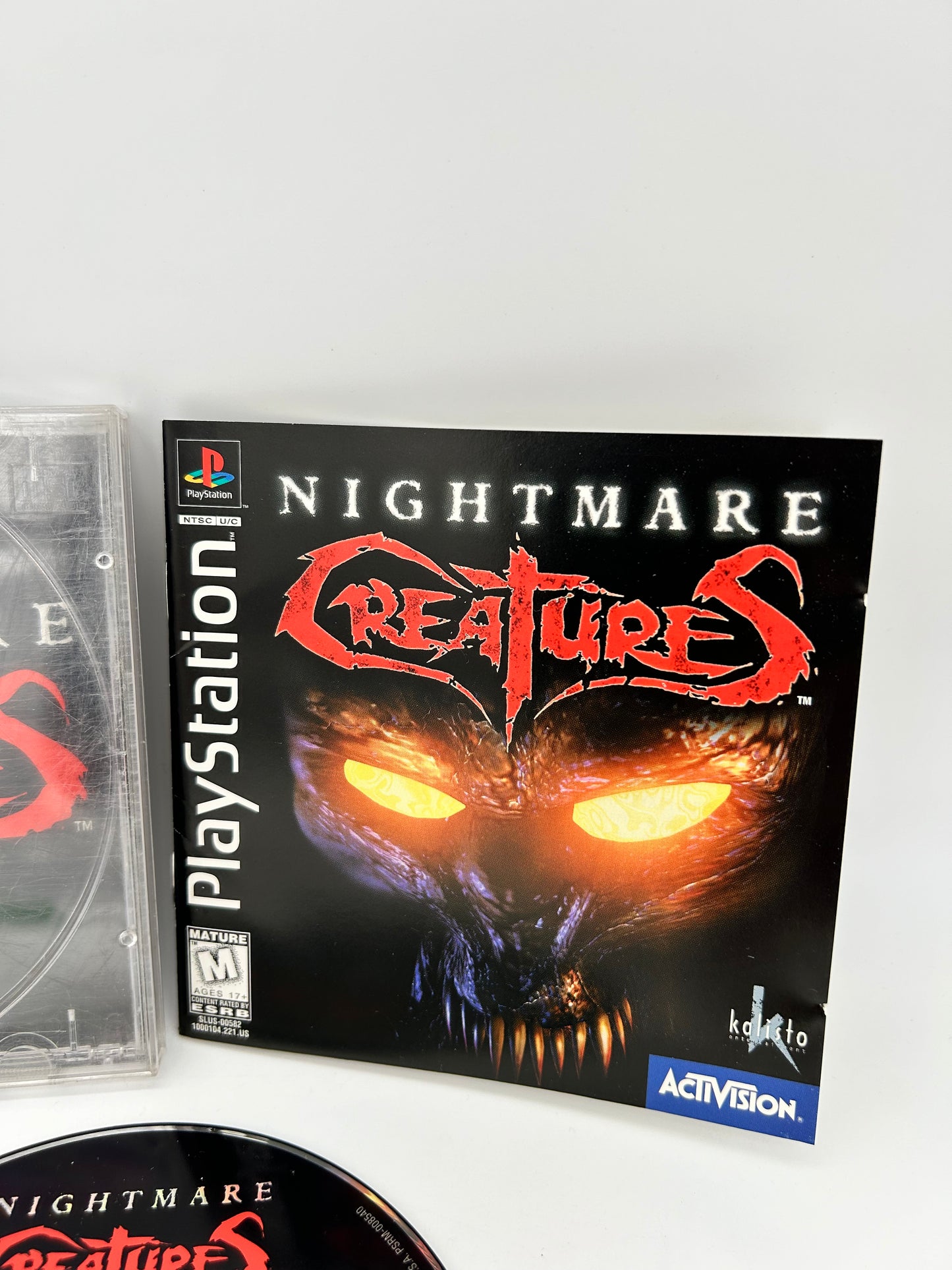 SONY PLAYSTATiON [PS1] | NiGHTMARE CREATURES