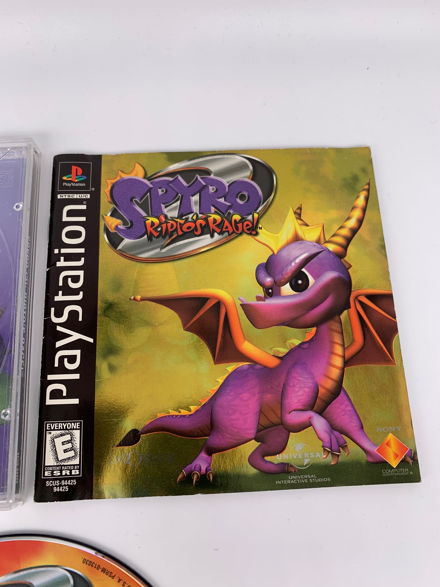 SONY PLAYSTATiON [PS1] | SPYRO 2 RiPTOS RAGE | GOLD FOiL COVER VERSiON