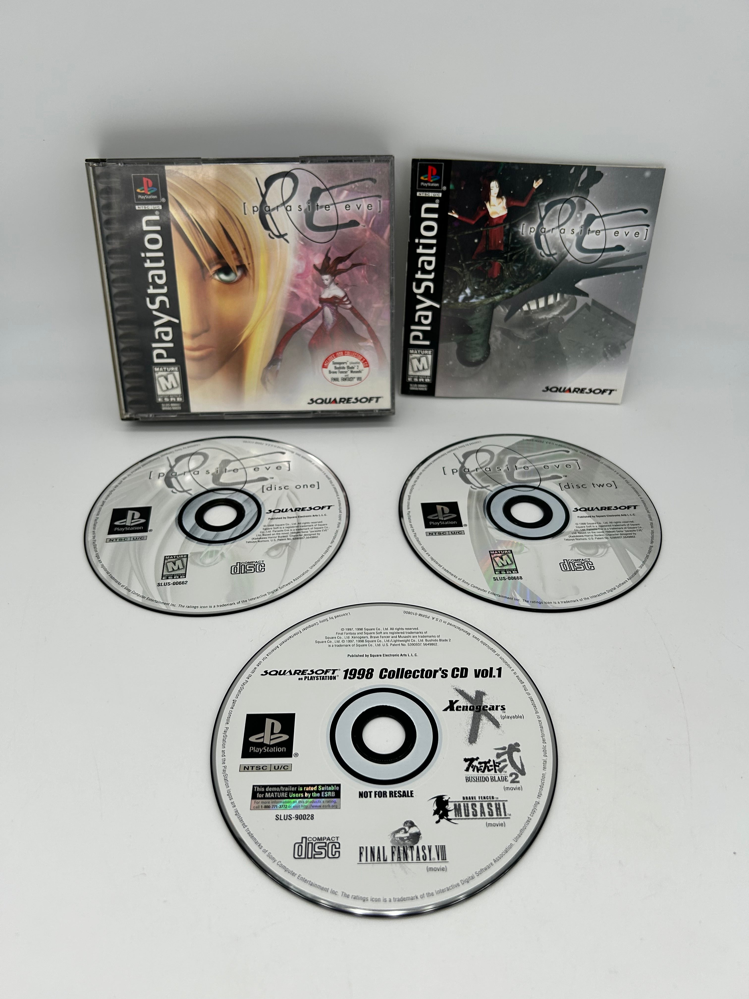 Parasite Eve purchases PS1