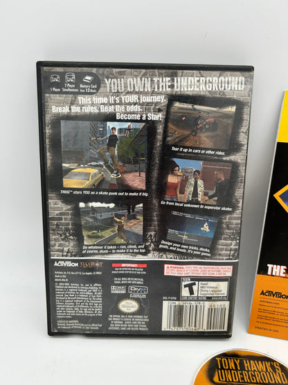 NiNTENDO GAMECUBE [NGC] | TONY HAWKS UNDERGROUND