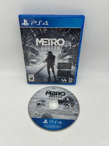 PiXEL-RETRO.COM : SONY PLAYSTATION 4 (PS4) COMPLETE CIB BOX MANUAL GAME NTSC METRO EXODUS