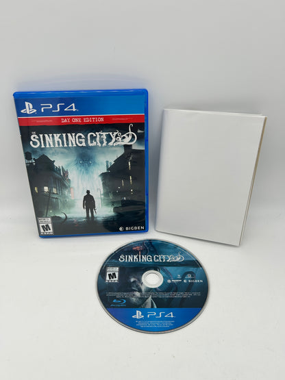 PiXEL-RETRO.COM : SONY PLAYSTATION 4 (PS4) COMPLETE CIB BOX MANUAL GAME NTSC THE SINKING CITY