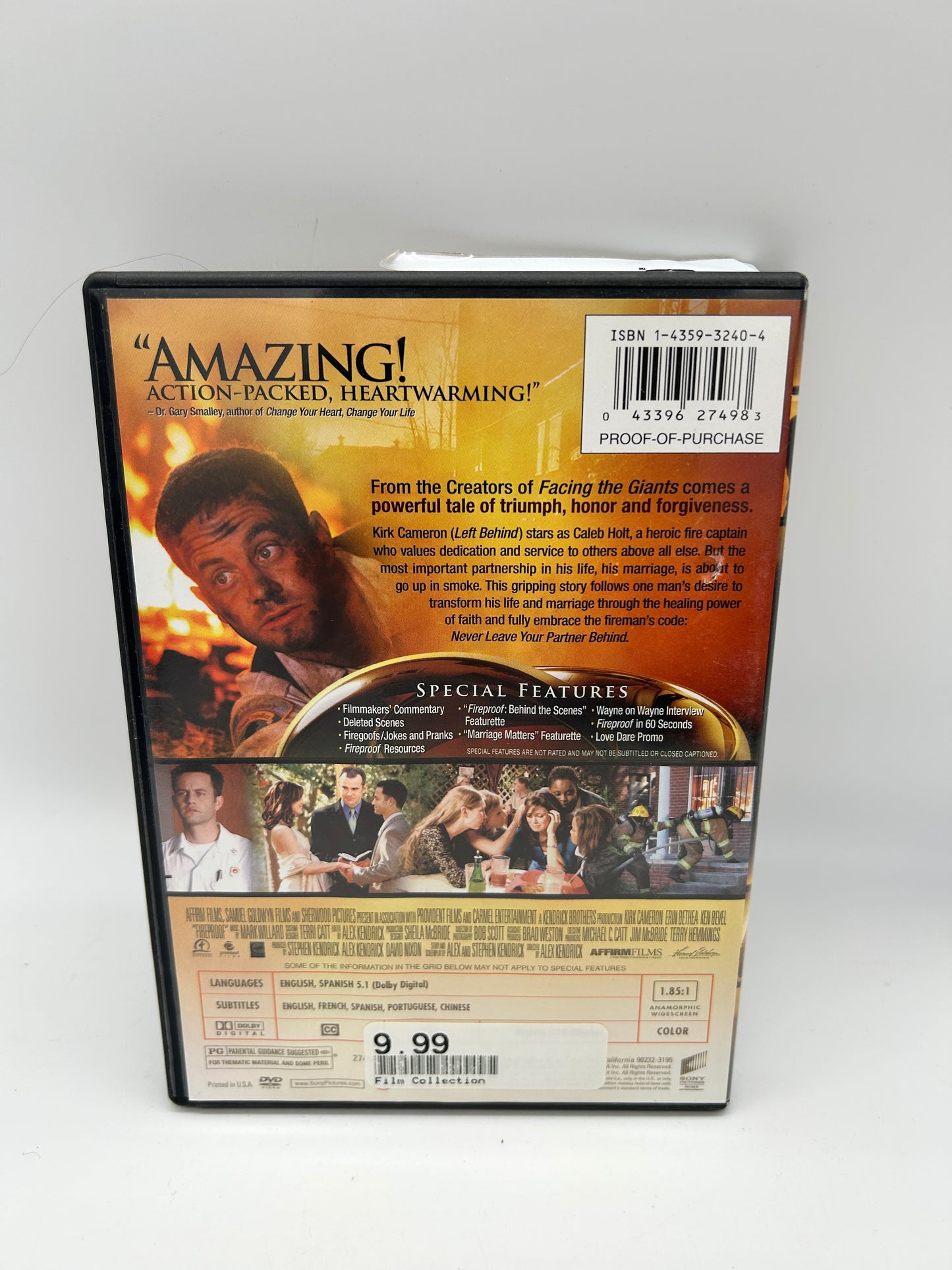 FiLM DVD | FiREPROOF