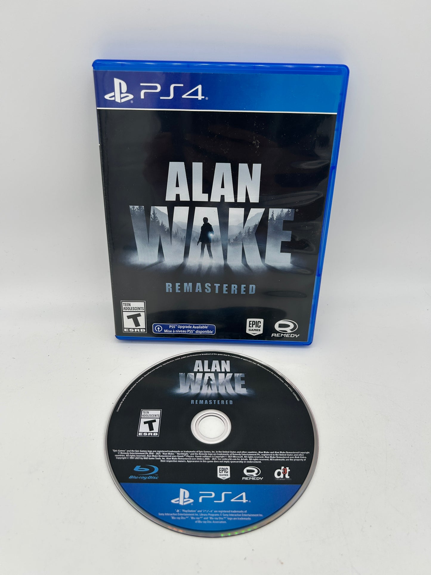 PiXEL-RETRO.COM : SONY PLAYSTATION 4 (PS4) COMPLETE CIB BOX MANUAL GAME NTSC ALAN WAKE REMASTERED
