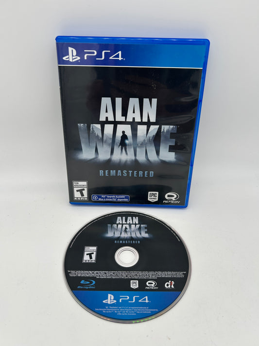 PiXEL-RETRO.COM : SONY PLAYSTATION 4 (PS4) COMPLETE CIB BOX MANUAL GAME NTSC ALAN WAKE REMASTERED