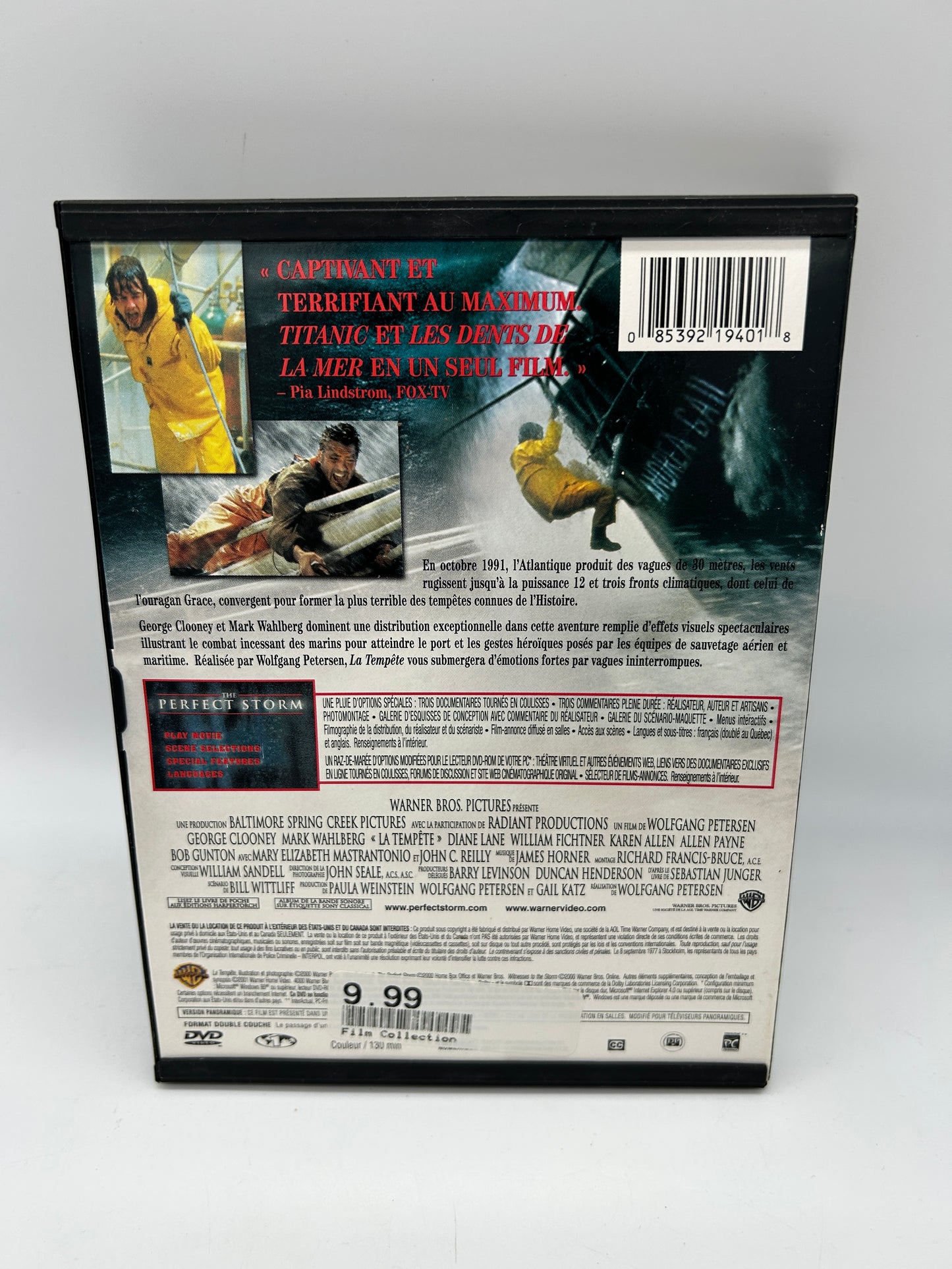 FiLM DVD | LA TEMPETE