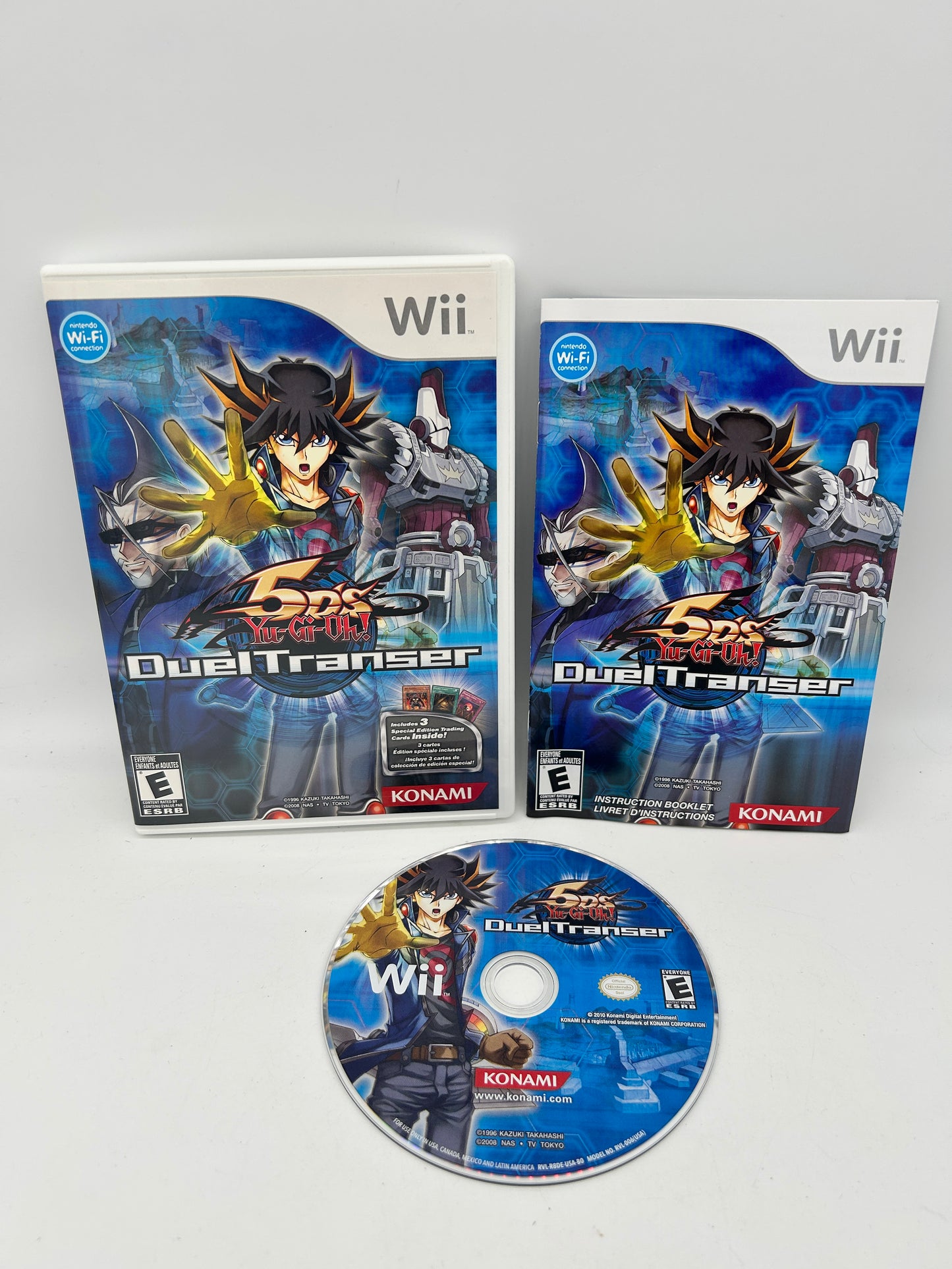 PiXEL-RETRO.COM : NINTENDO WII COMPLET CIB BOX MANUAL GAME NTSC YU-GI-OH DUEL TRANSER