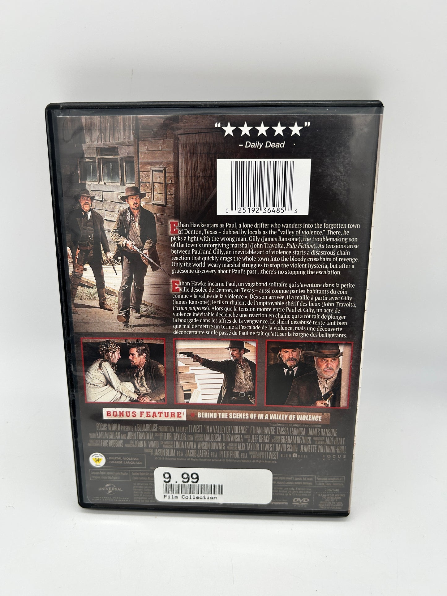 FiLM DVD | LA VALLEE DE LA ViOLENCE [iN A VALLEY OF]