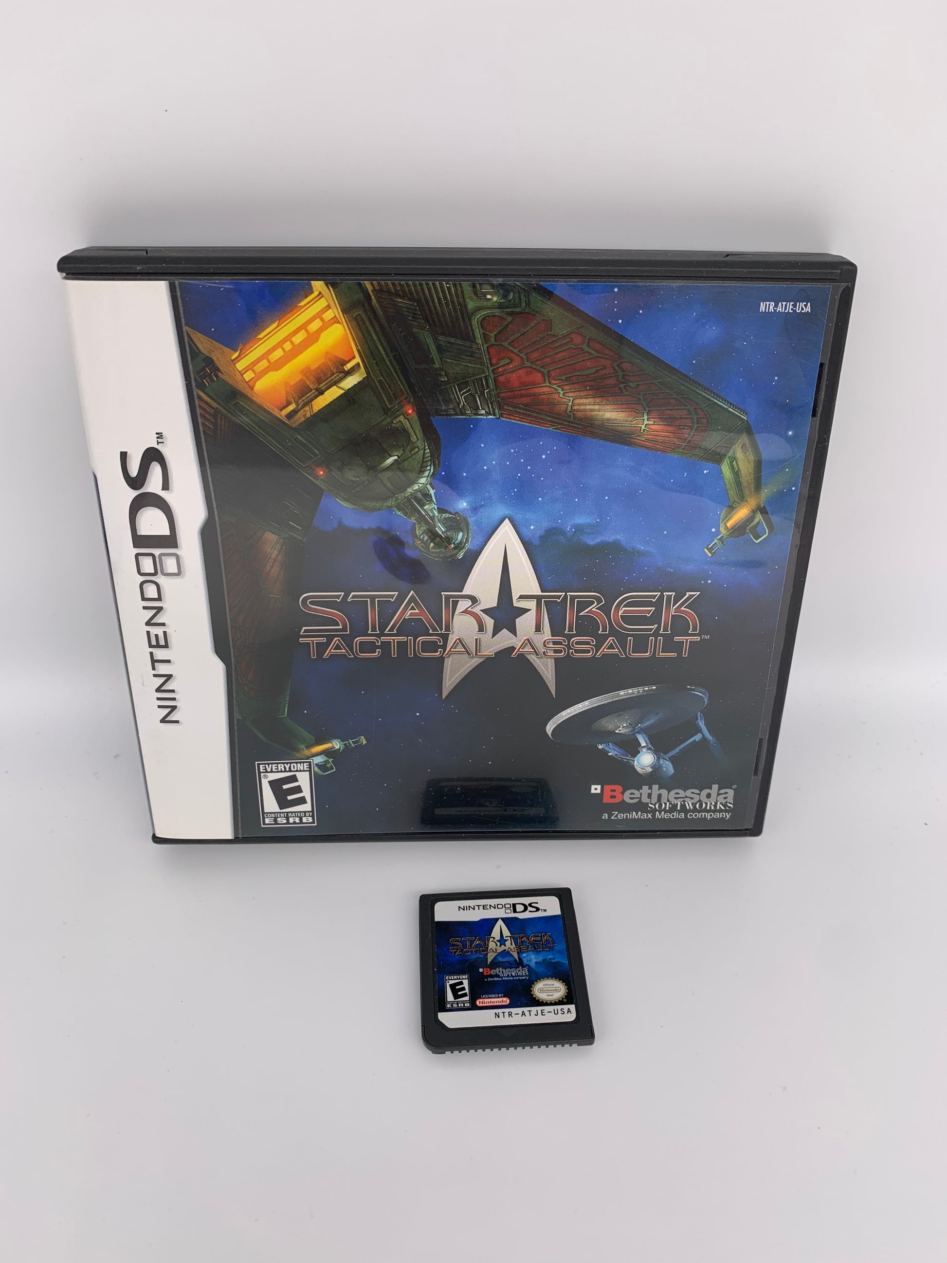 PiXEL-RETRO.COM : NINTENDO DS (DS) COMPLETE CIB BOX MANUAL GAME NTSC STAR TREK TACTICAL ASSAULT