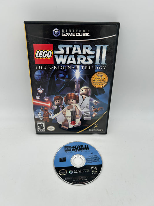 PiXEL-RETRO.COM : NINTENDO GAMECUBE COMPLETE CIB BOX MANUAL GAME NTSC LEGO STAR WARS II THE ORIGINAL TRILOGY