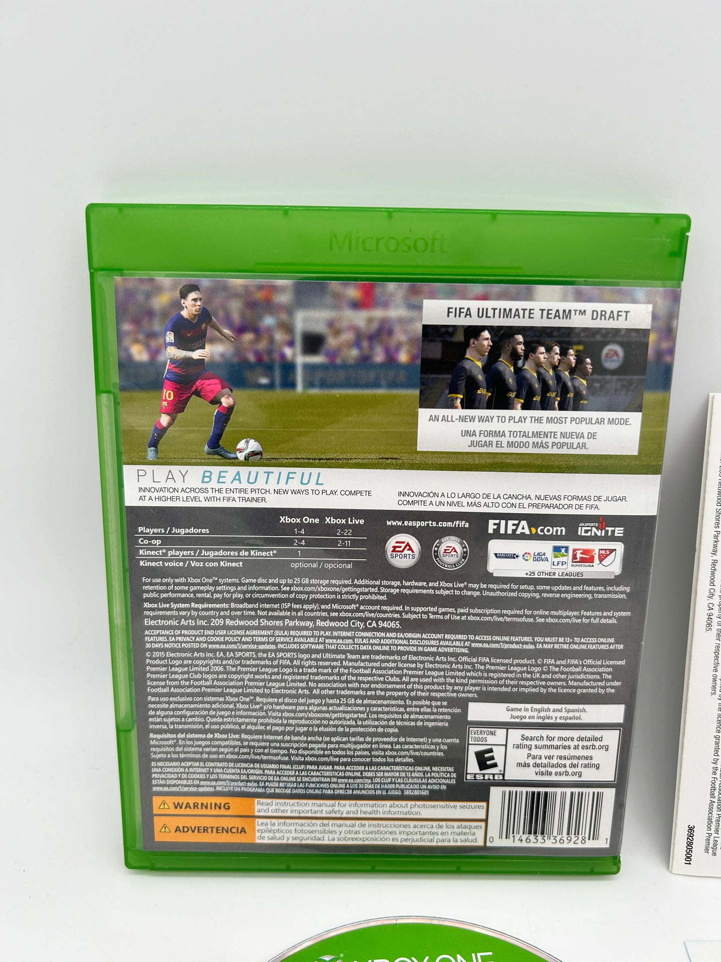 Microsoft XBOX ONE | FIFA 16