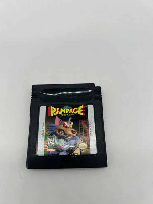 PiXEL-RETRO.COM : GAME BOY GAMEBOY COLOR (GBC) GAME NTSC RAMPAGE WORLD TOUR