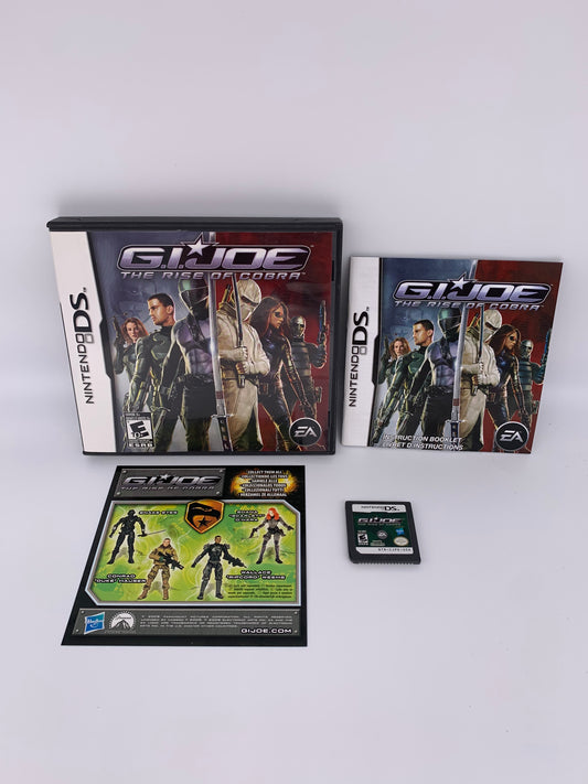 PiXEL-RETRO.COM : NINTENDO DS (DS) COMPLETE CIB BOX MANUAL GAME NTSC GI JOE THE RISE OF COBRA